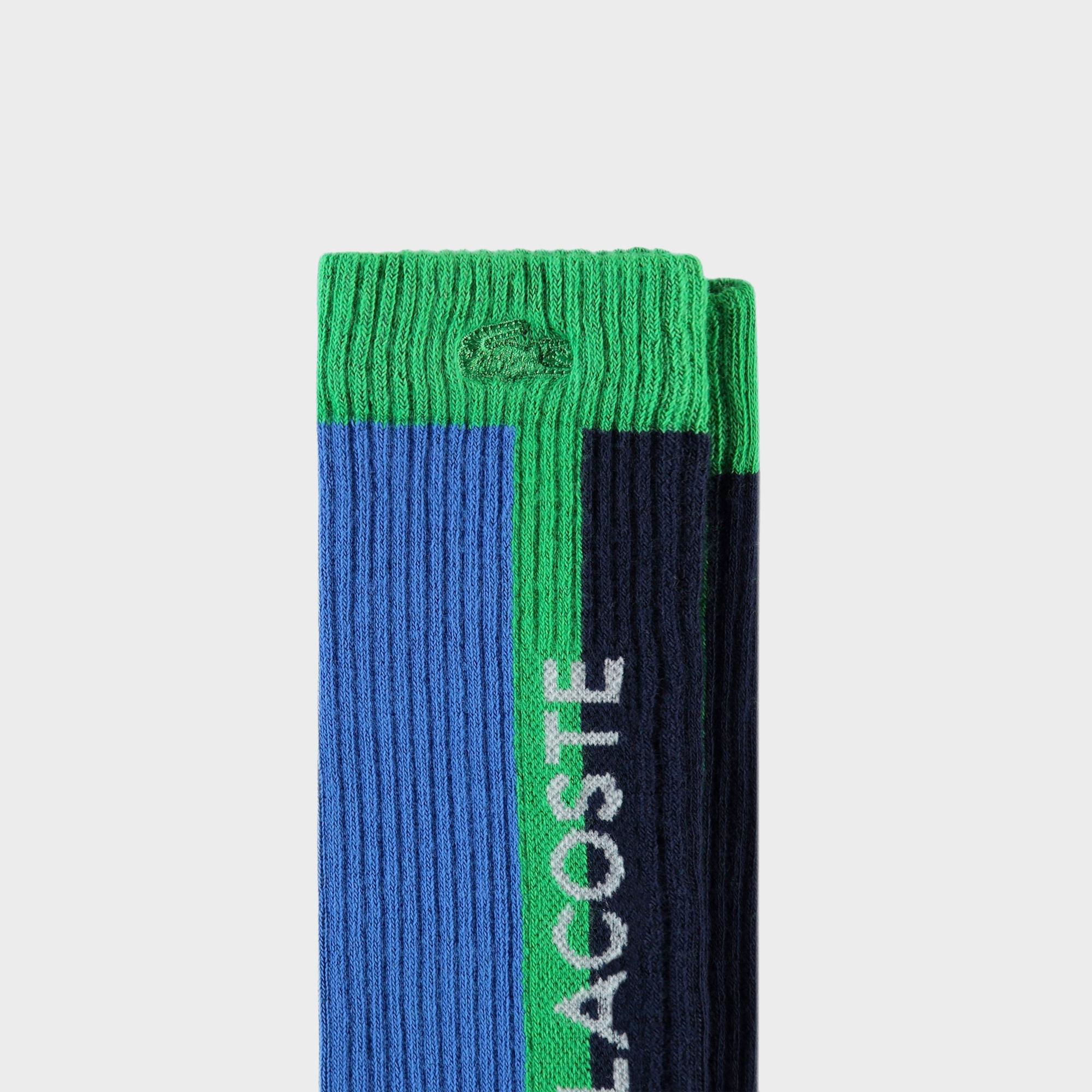 Lacoste Erkek Renk Bloklu Renkli Çorap