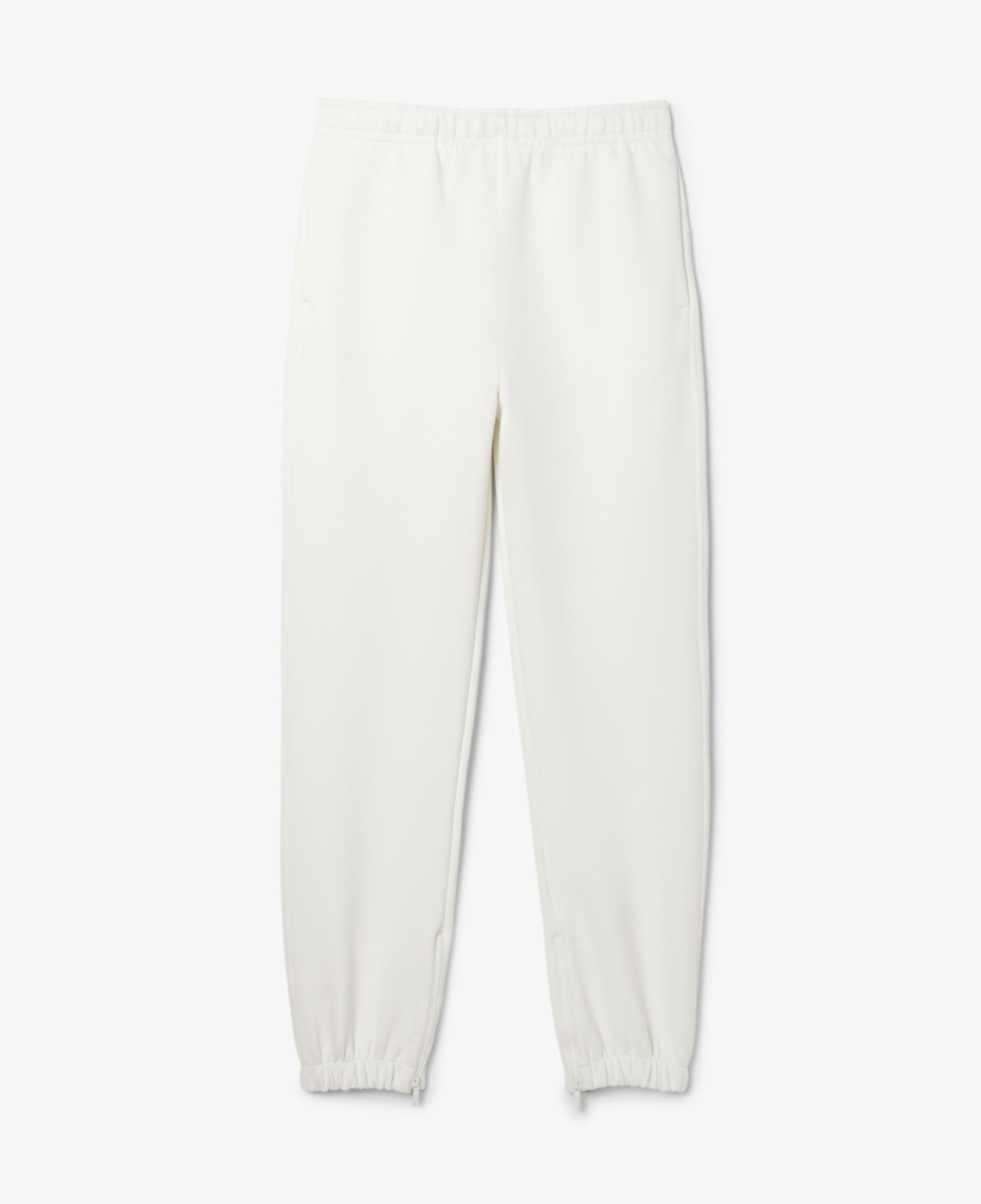 Lacoste Kadın Straight Fit Beyaz Eşofman Altı