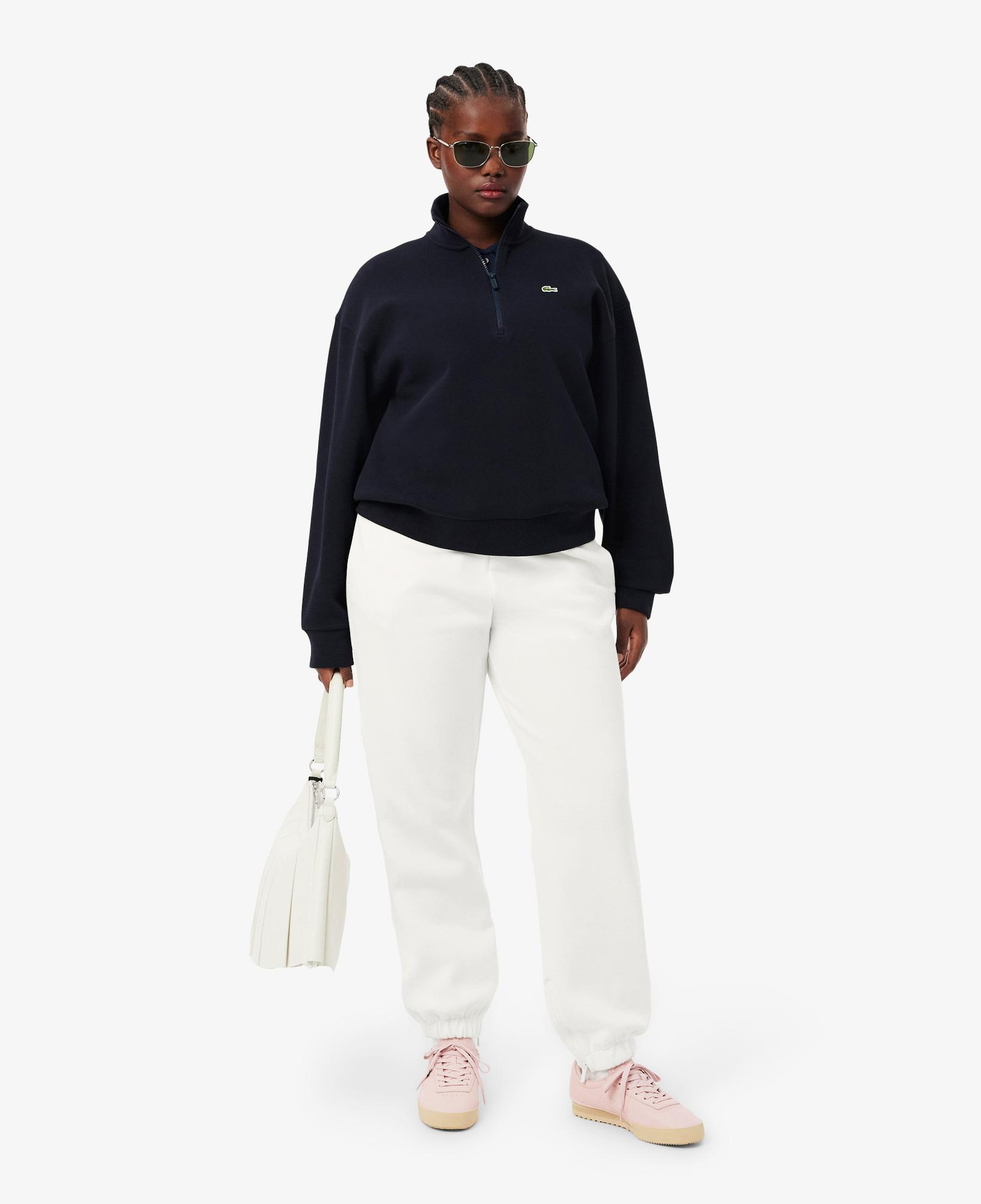 Lacoste Kadın Straight Fit Beyaz Eşofman Altı