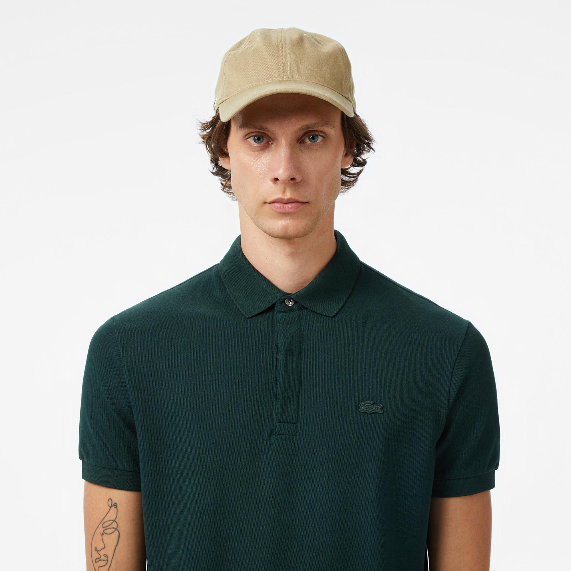 Lacoste Paris Erkek Regular Fit Koyu Yeşil Polo