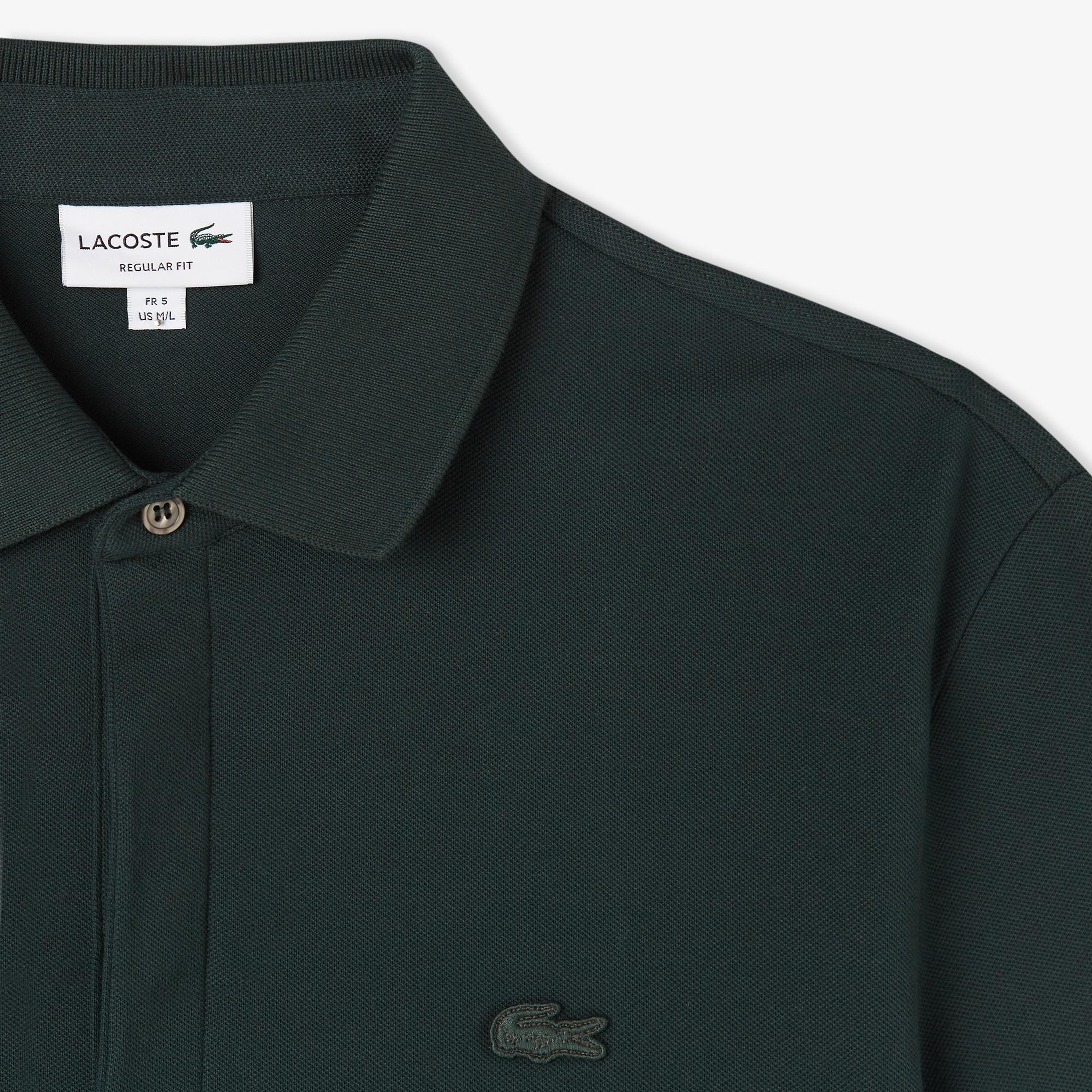 Lacoste Paris Erkek Regular Fit Koyu Yeşil Polo