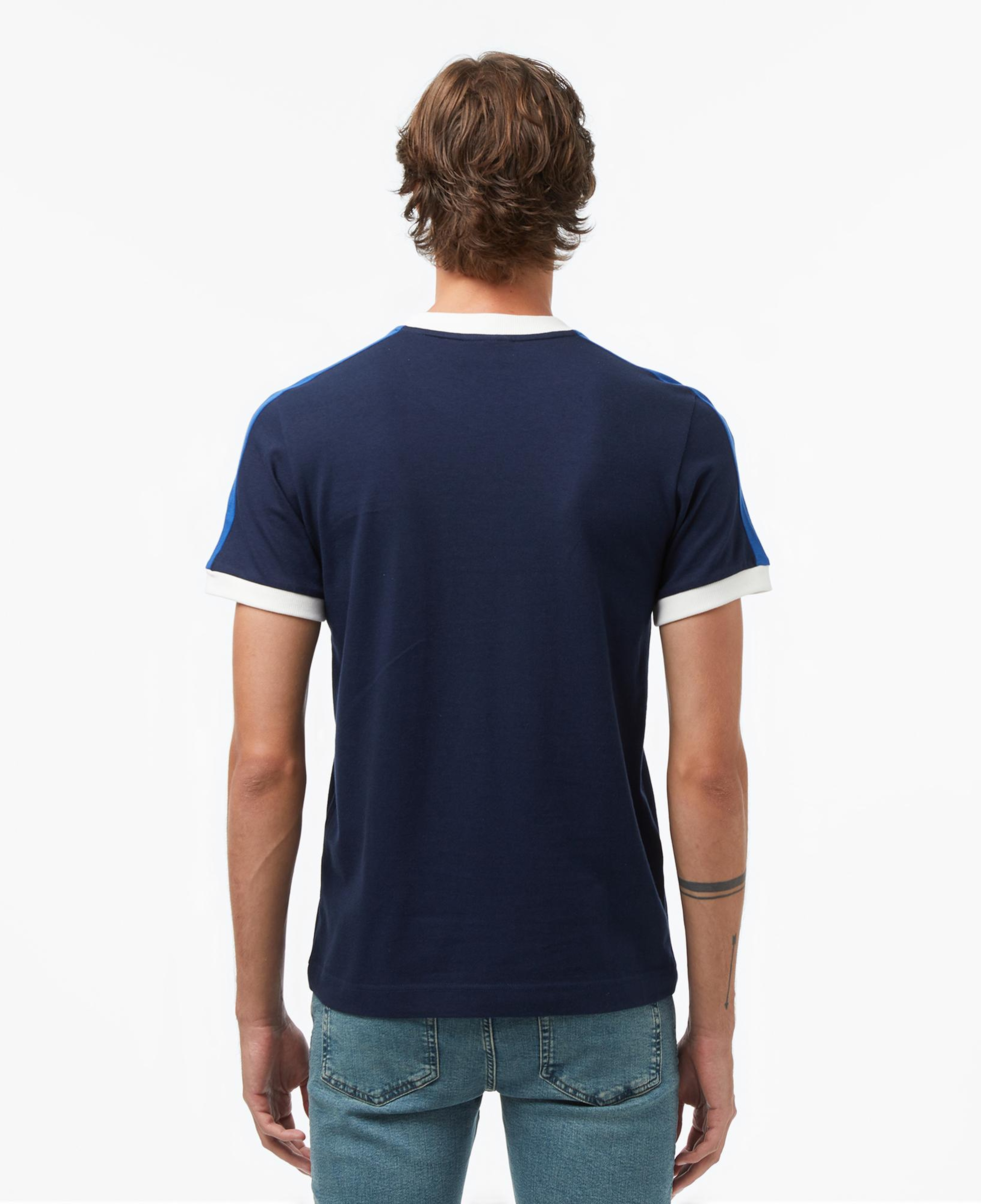 Lacoste Erkek Regular Fit Bisiklet Yaka Lacivert T-Shirt