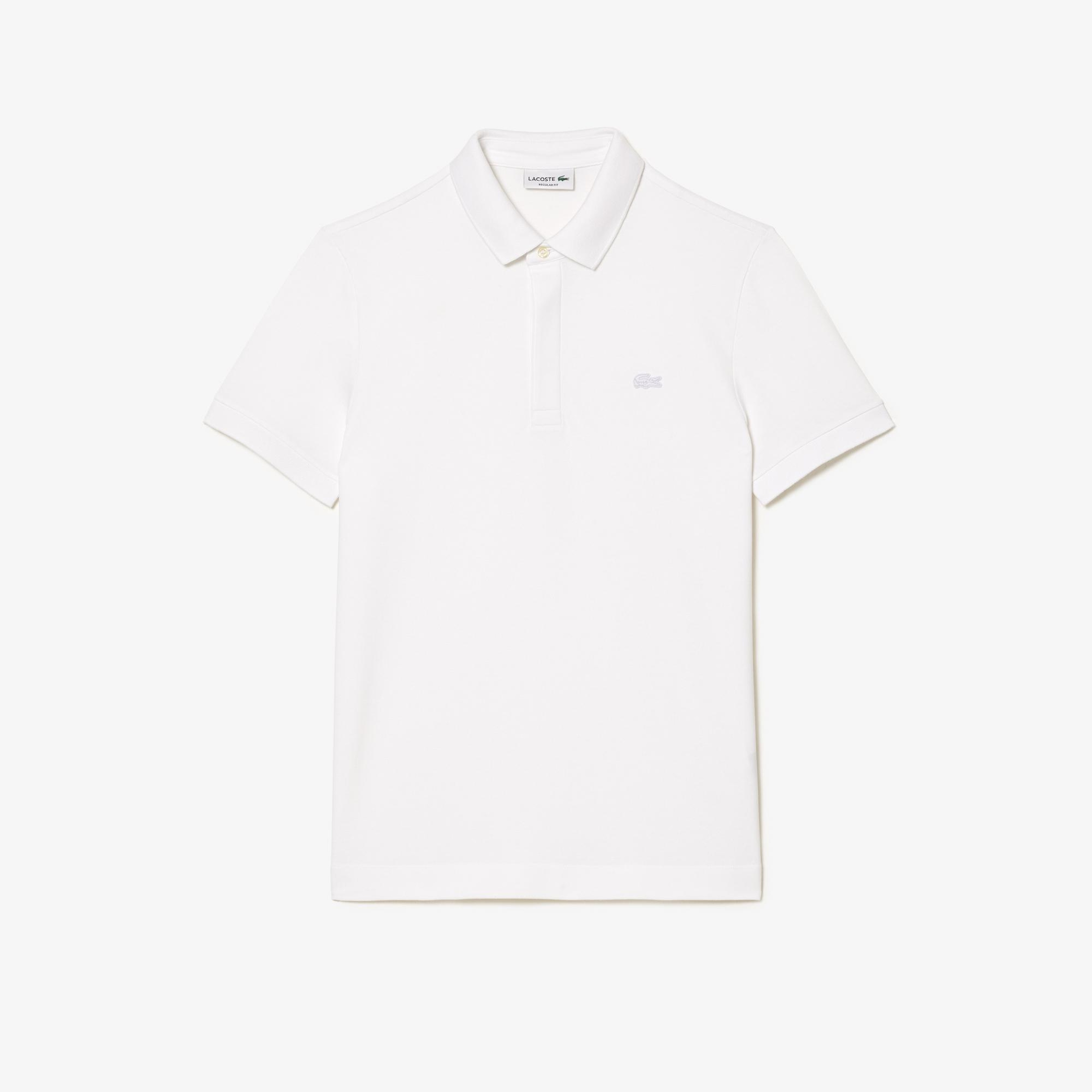 Lacoste Paris Erkek Regular Fit Beyaz Polo