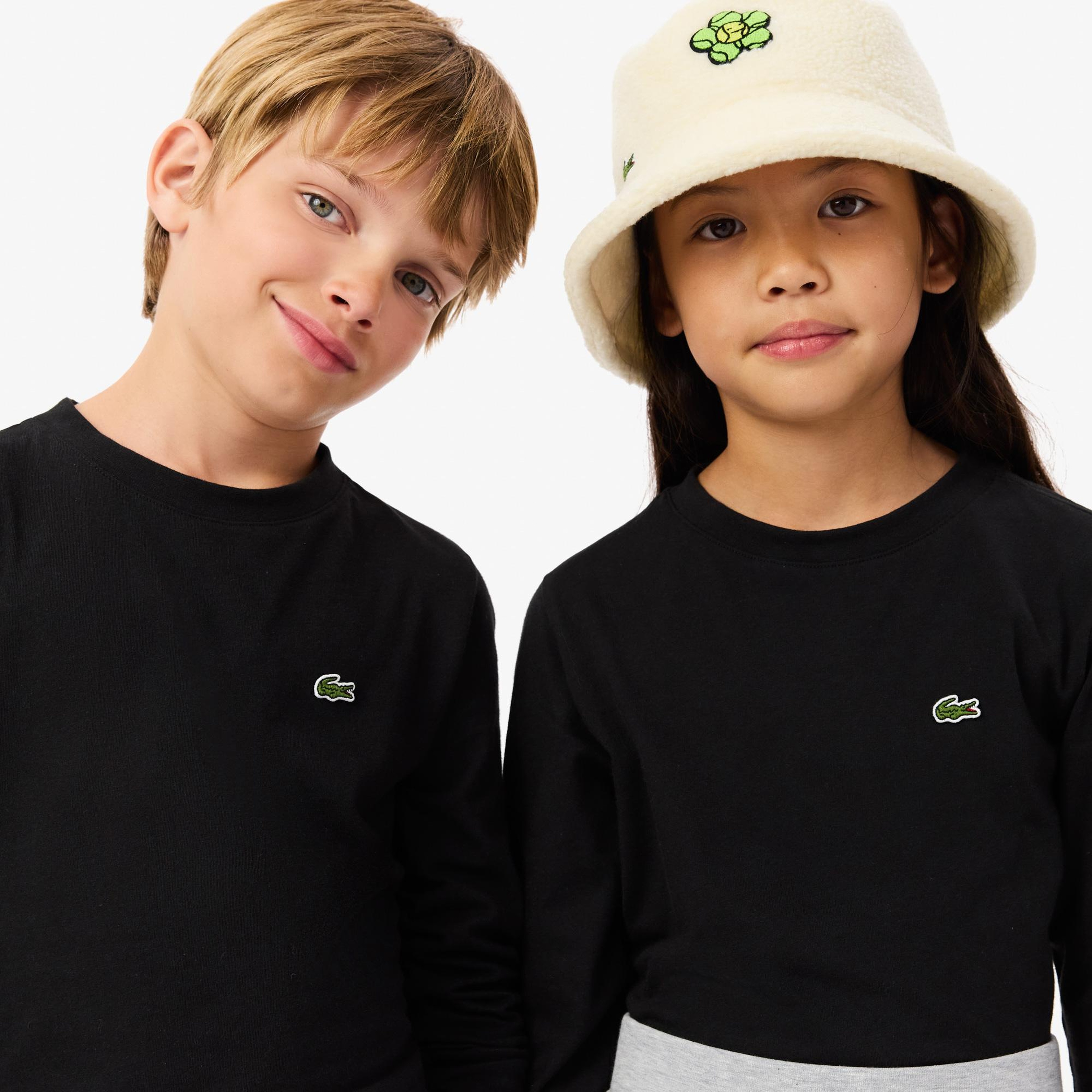 Lacoste Classic Çocuk Siyah T-Shirt