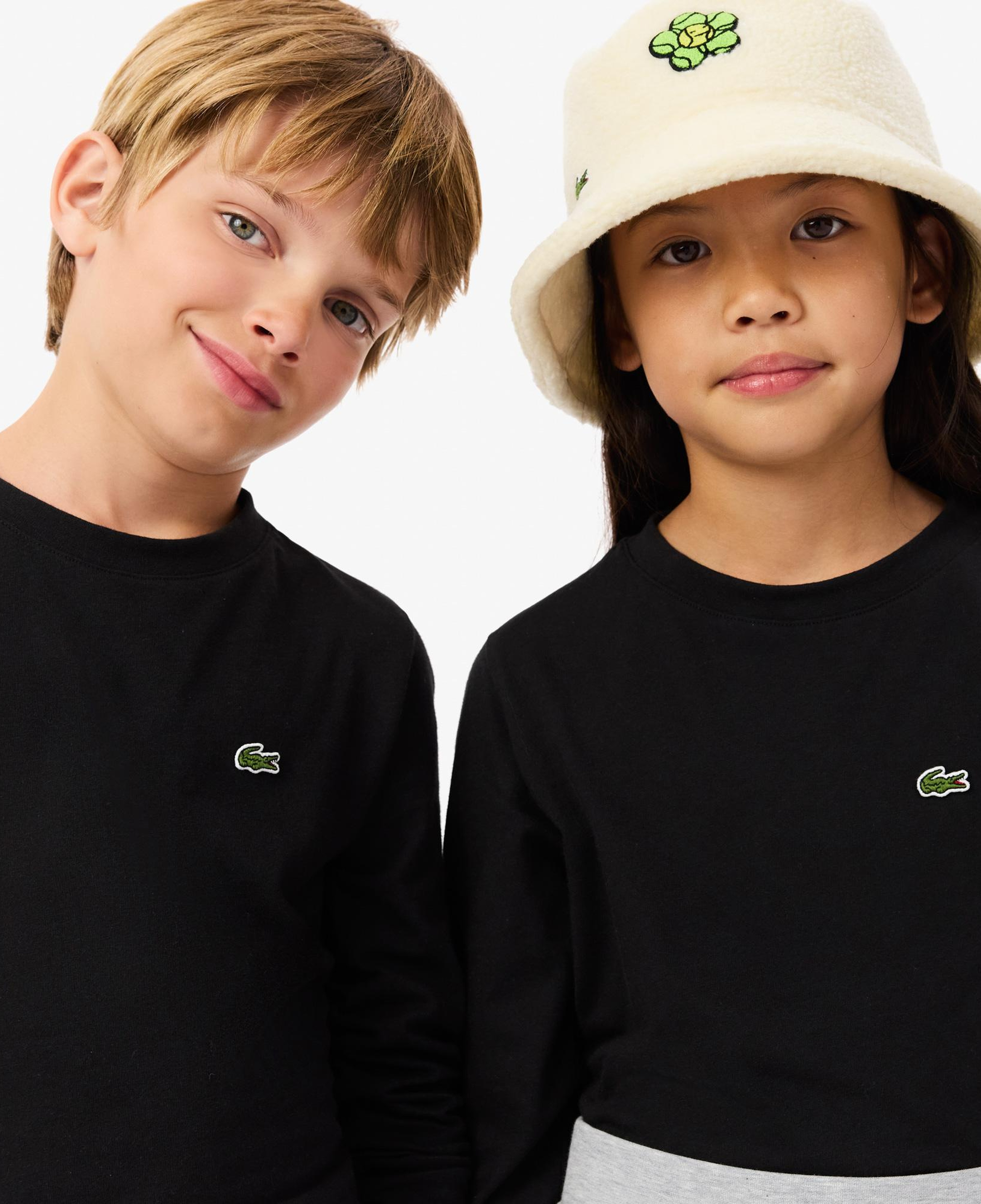 Lacoste Classic Çocuk Siyah T-Shirt