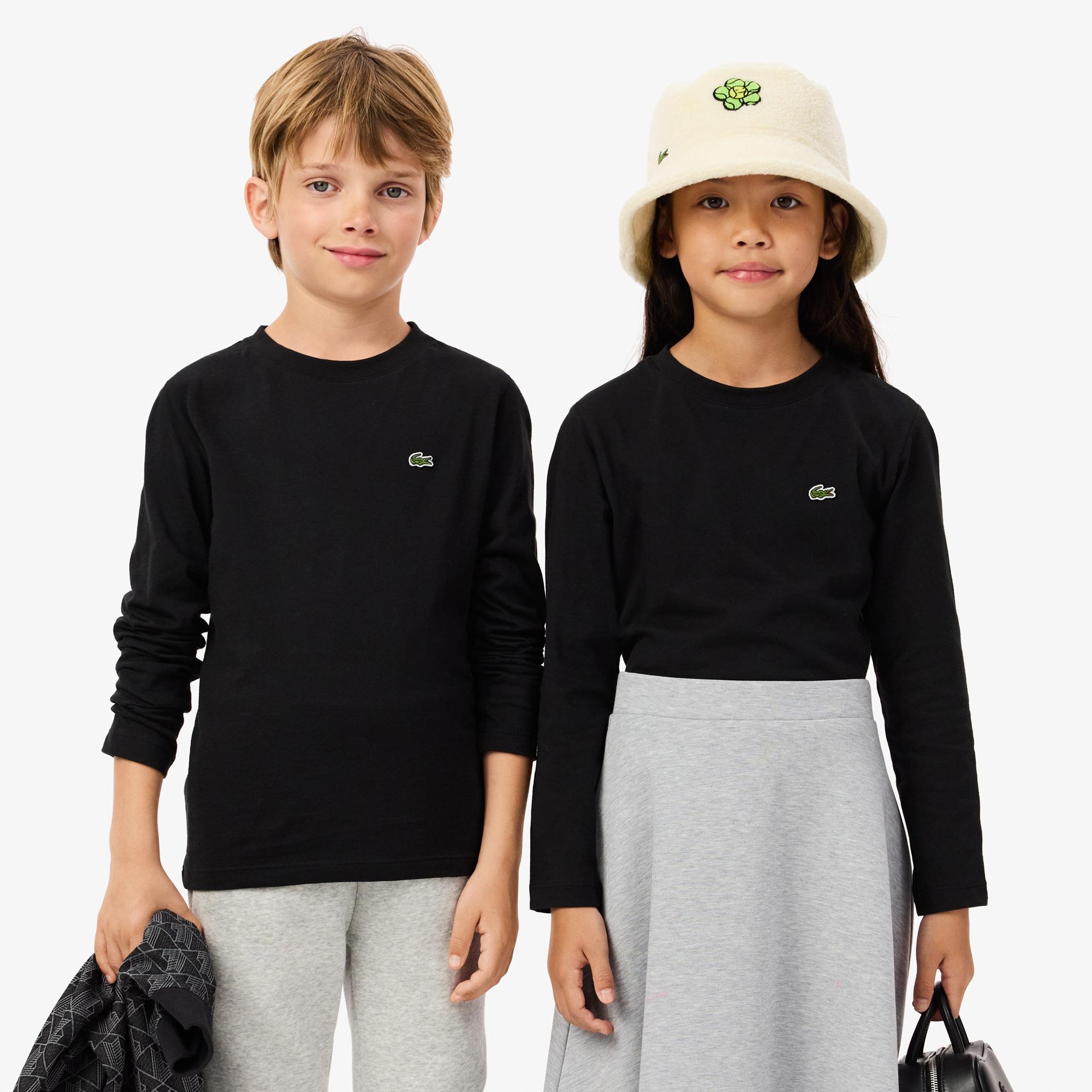 Lacoste Classic Çocuk Siyah T-Shirt