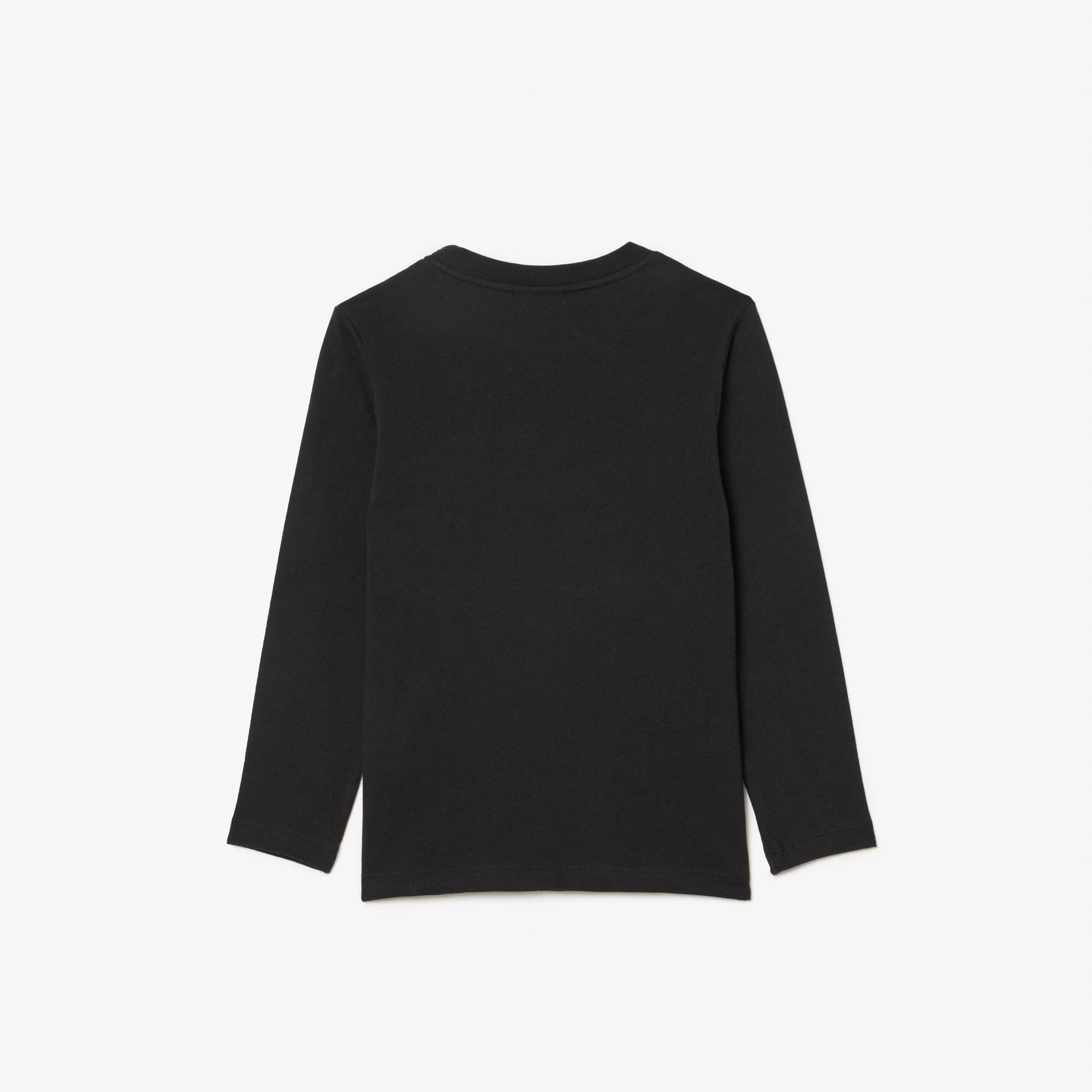 Lacoste Classic Çocuk Siyah T-Shirt
