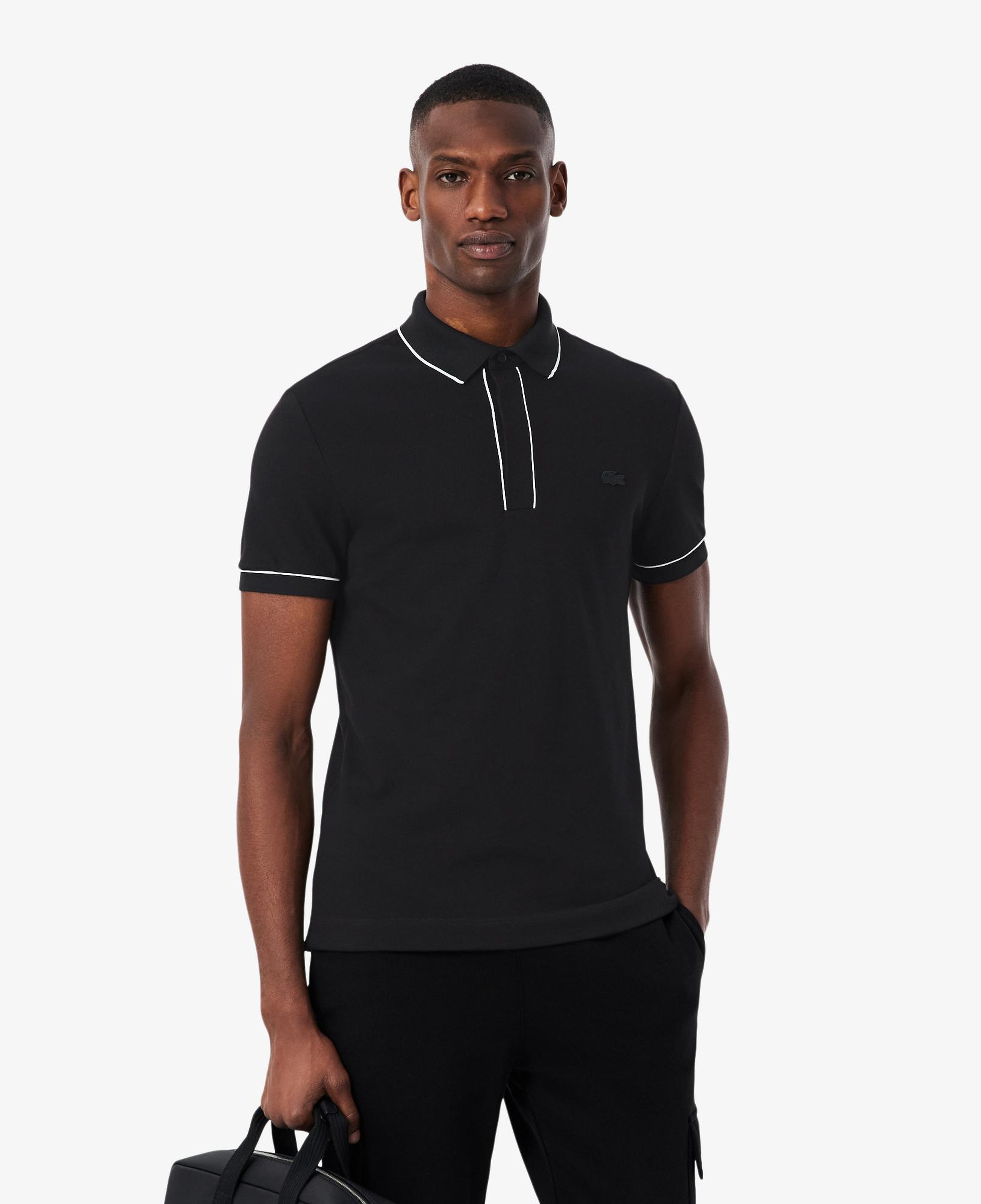 Lacoste Paris Erkek Regular Fit Siyah Polo