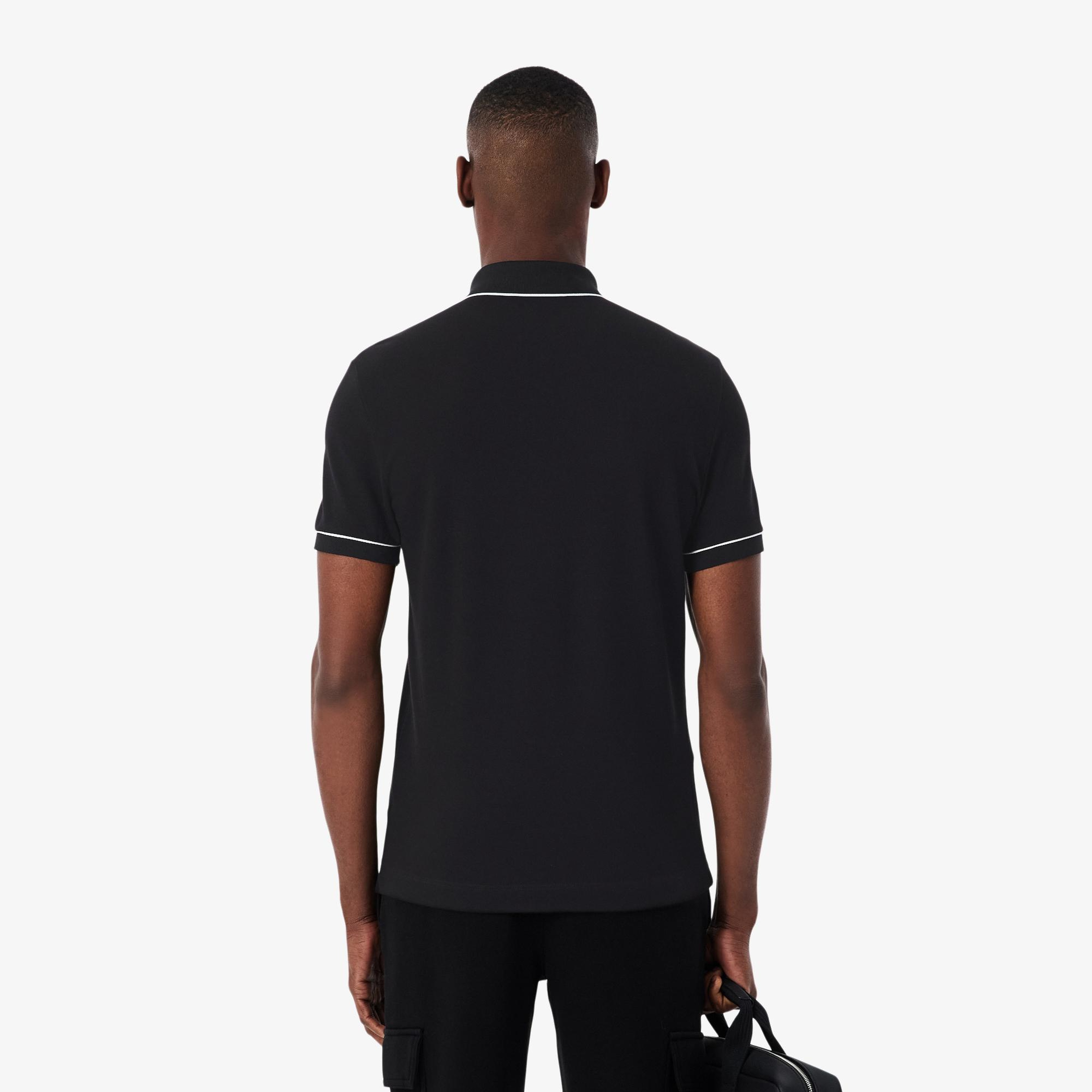 Lacoste Paris Erkek Regular Fit Siyah Polo