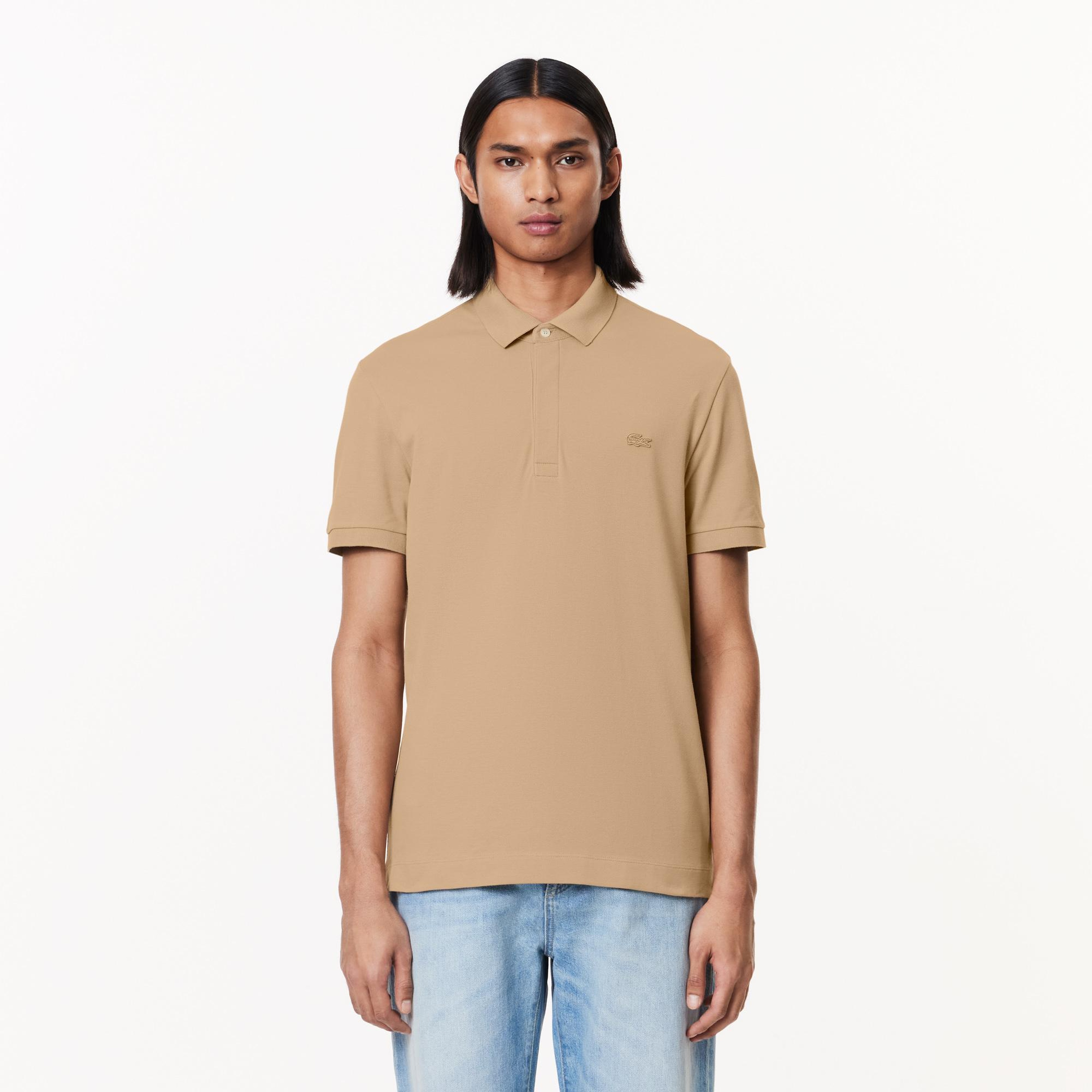Lacoste Paris Erkek Regular Fit Bej Polo
