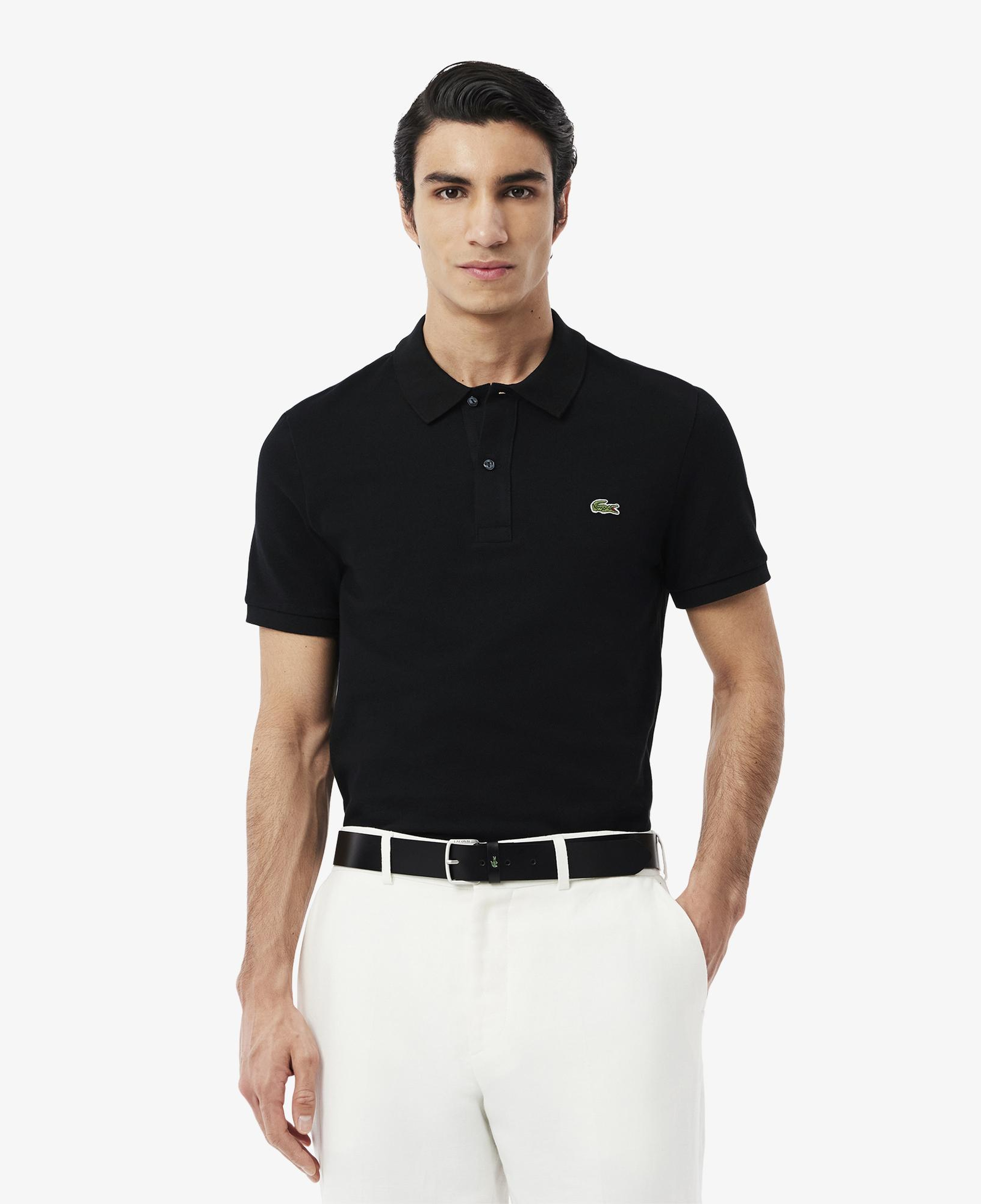 Lacoste L.12.12 Erkek Slim Fit Siyah Polo