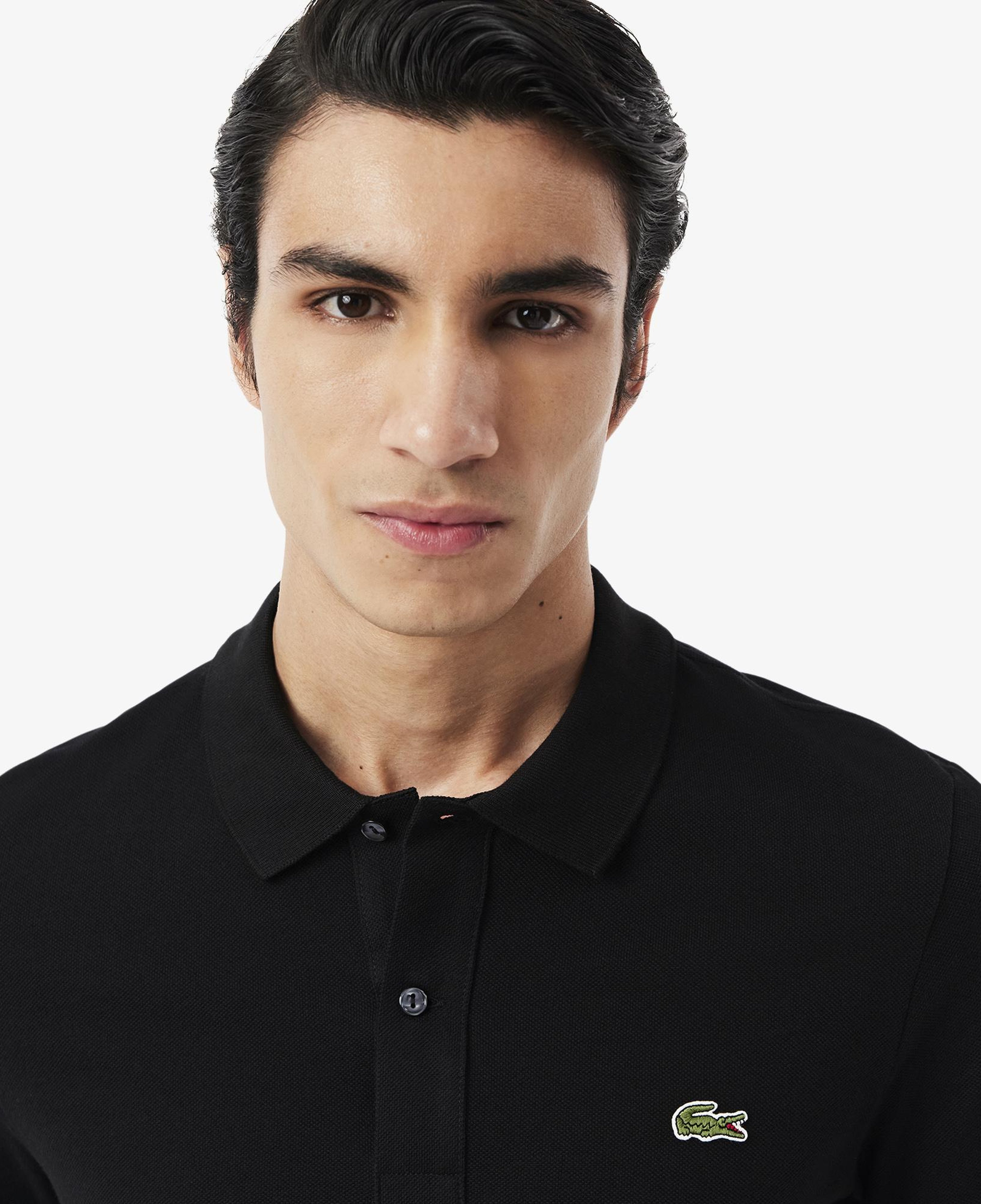 Lacoste L.12.12 Erkek Slim Fit Siyah Polo