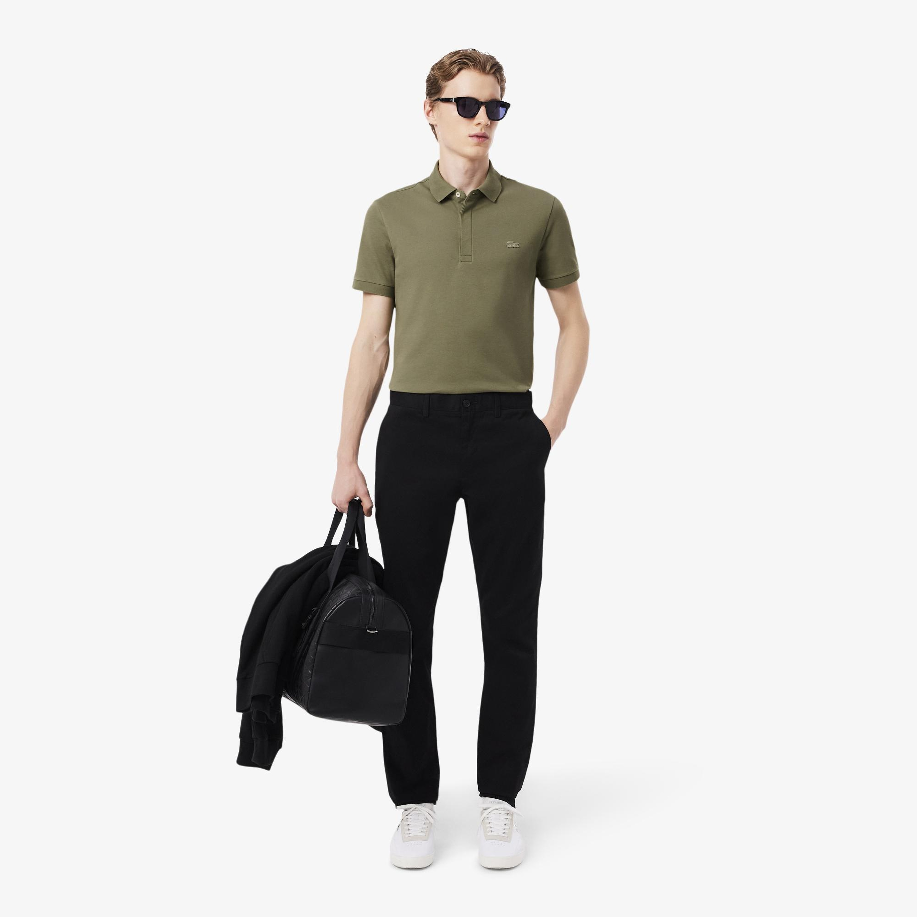 Lacoste Paris Erkek Regular Fit Haki Polo