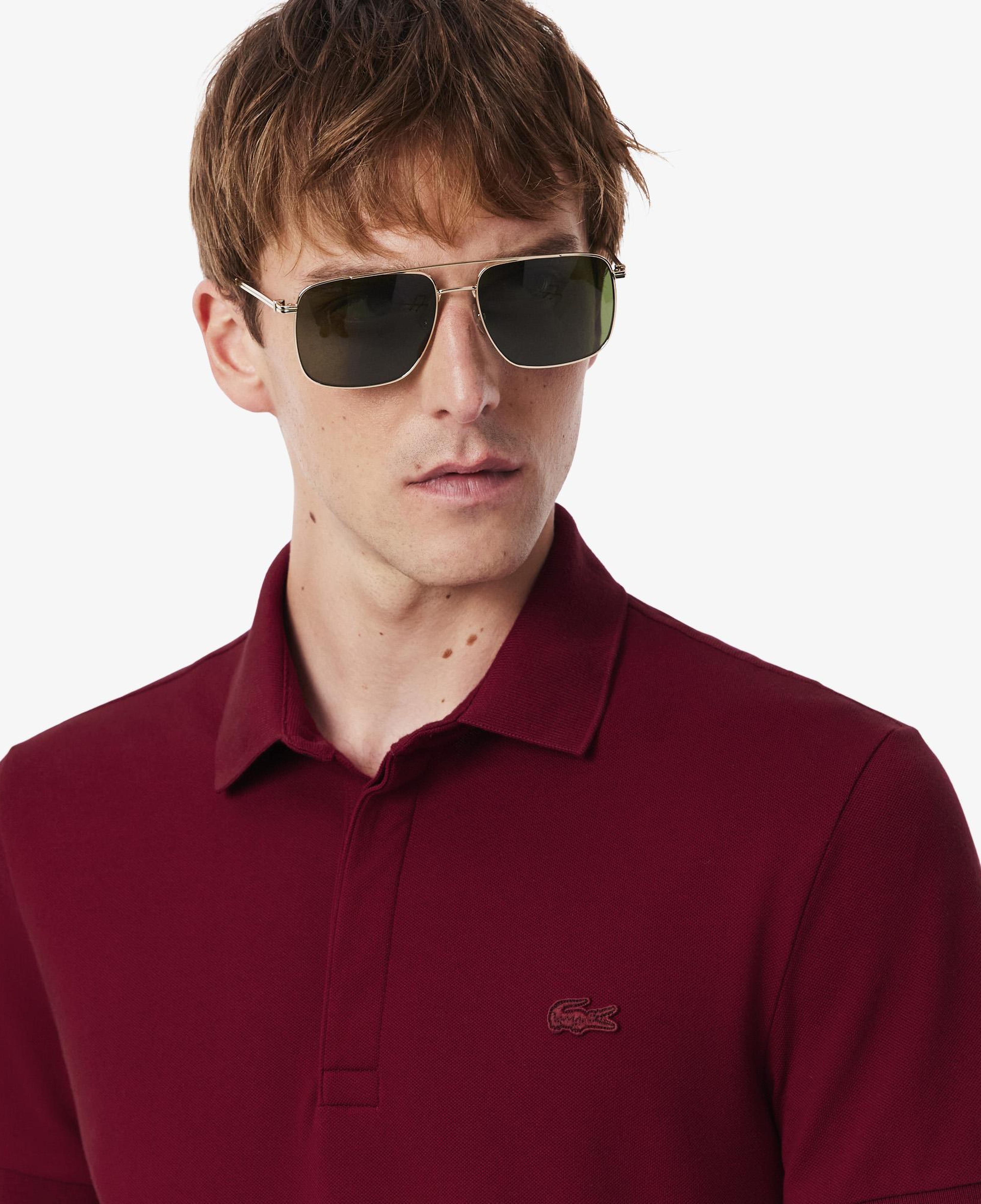 Lacoste Paris Erkek Regular Fit Bordo Polo
