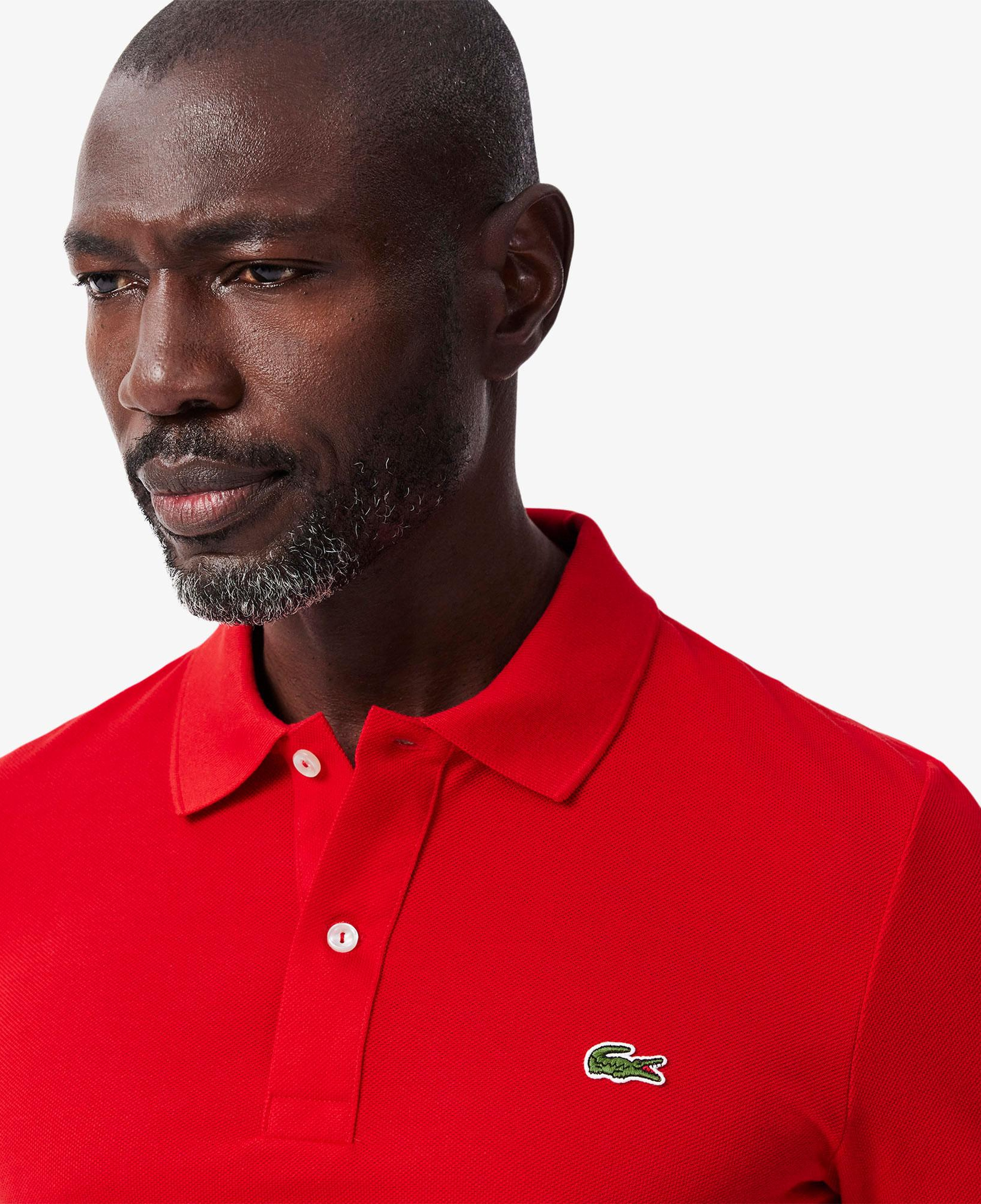 Lacoste L.12.12 Erkek Slim Fit Kırmızı Polo
