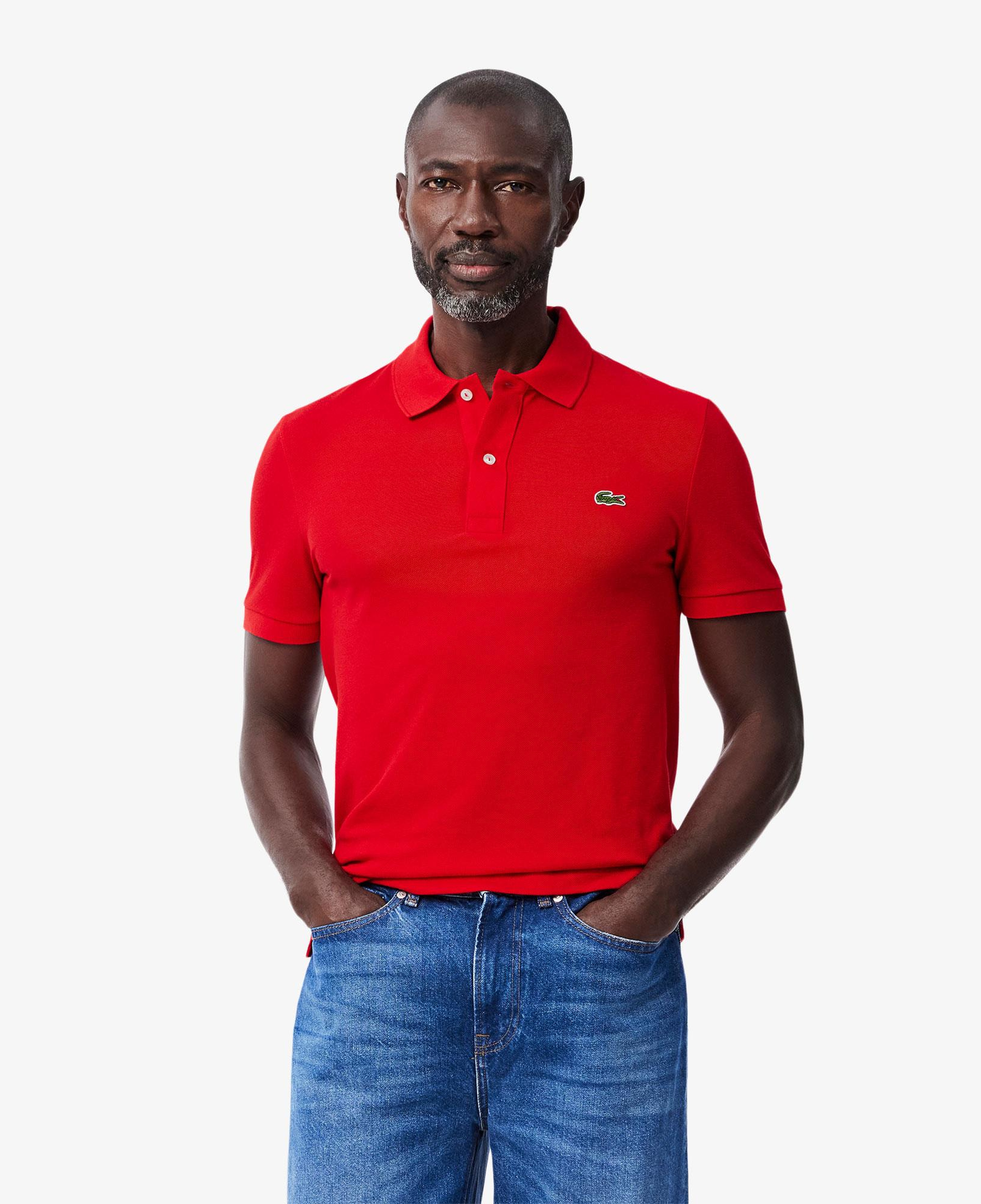 Lacoste L.12.12 Erkek Slim Fit Kırmızı Polo