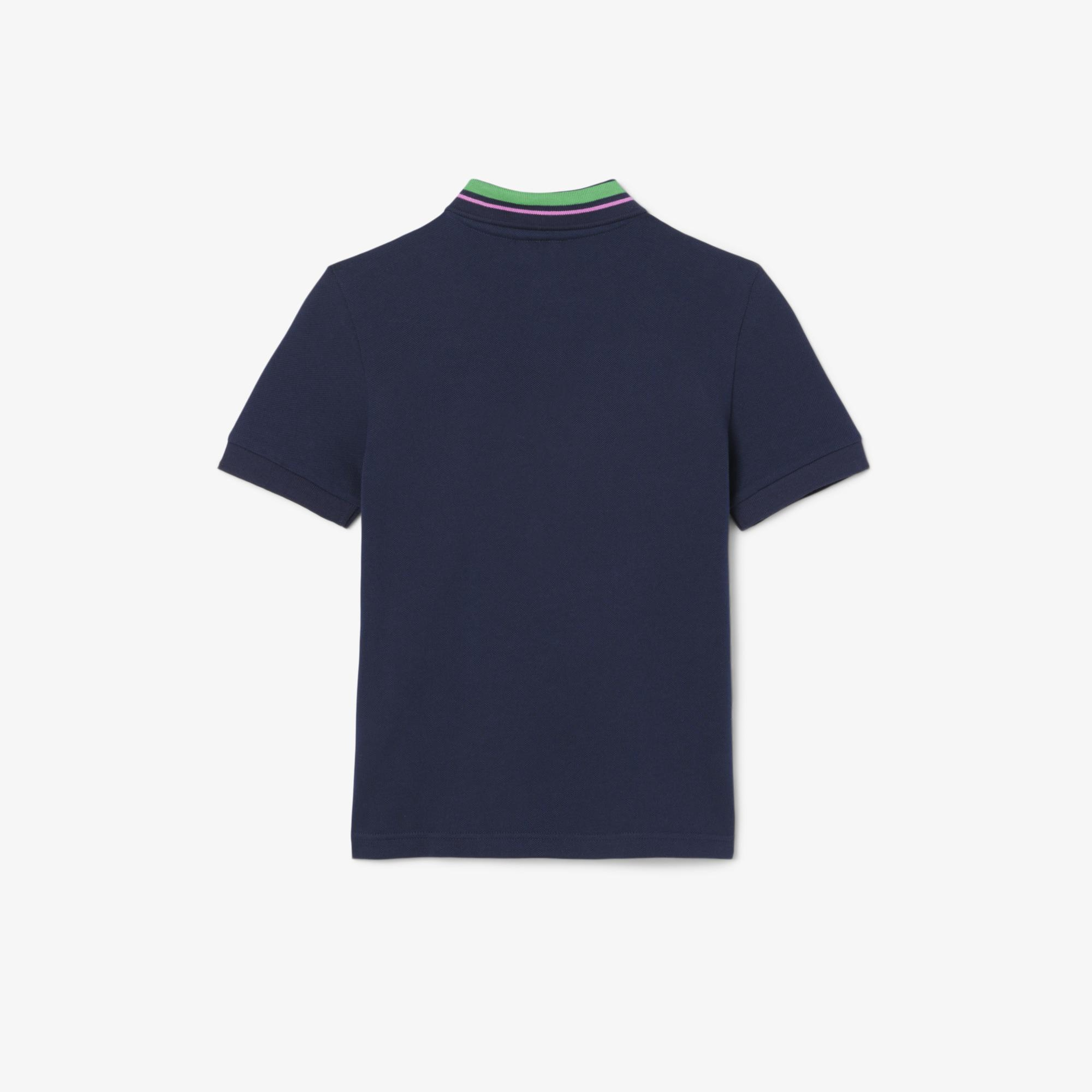 Lacoste Çocuk Lacivert Polo