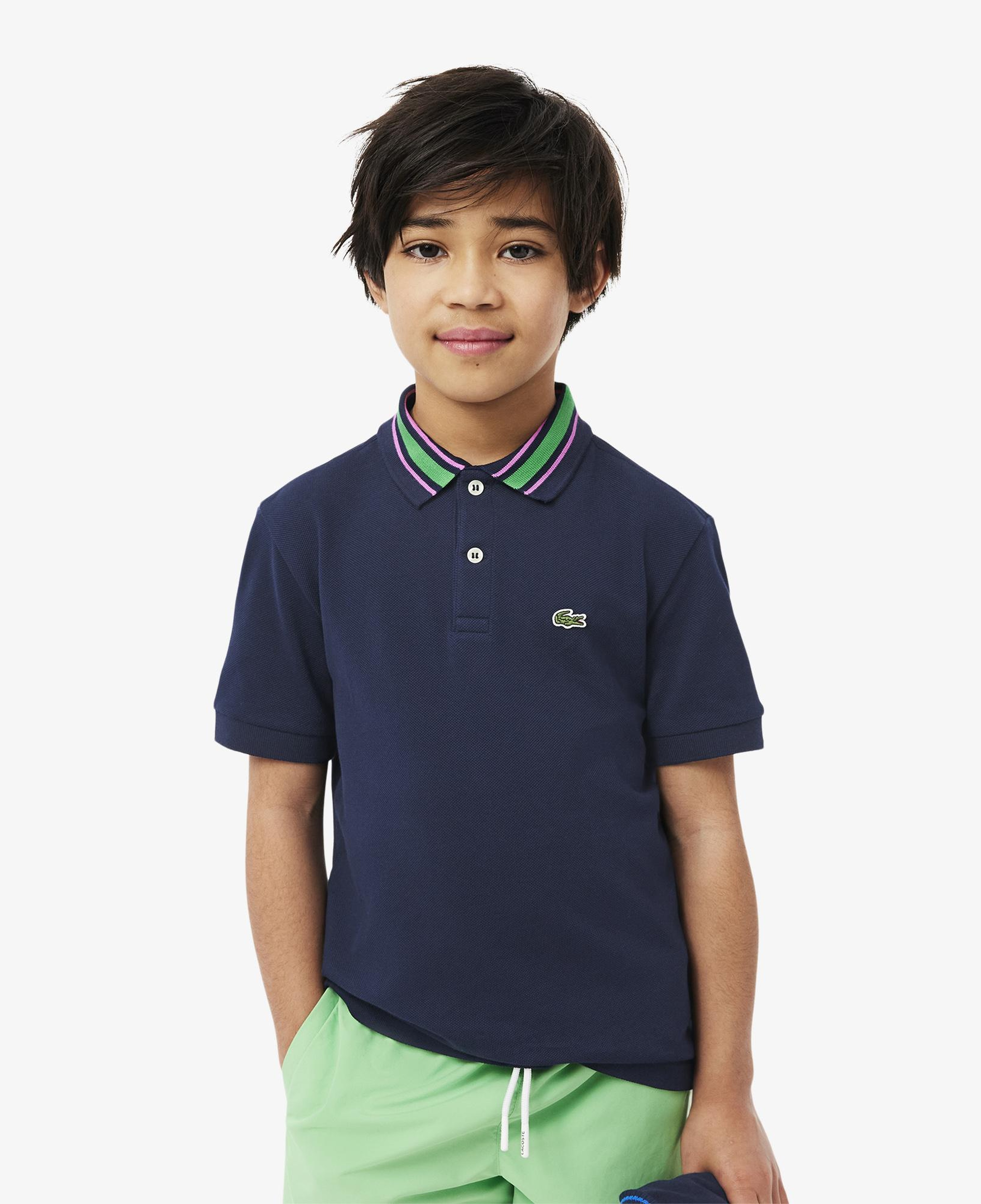 Lacoste Çocuk Lacivert Polo