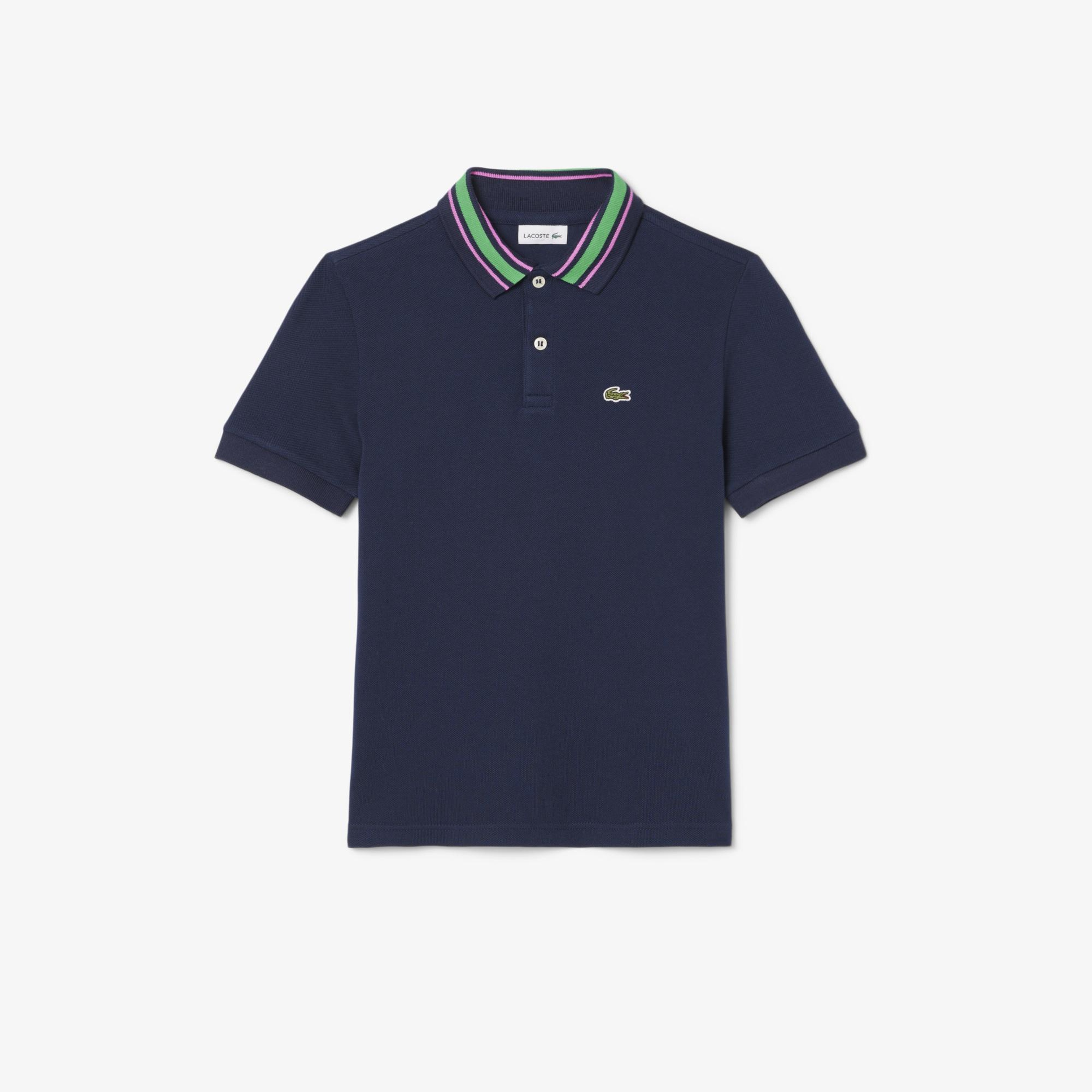 Lacoste Çocuk Lacivert Polo
