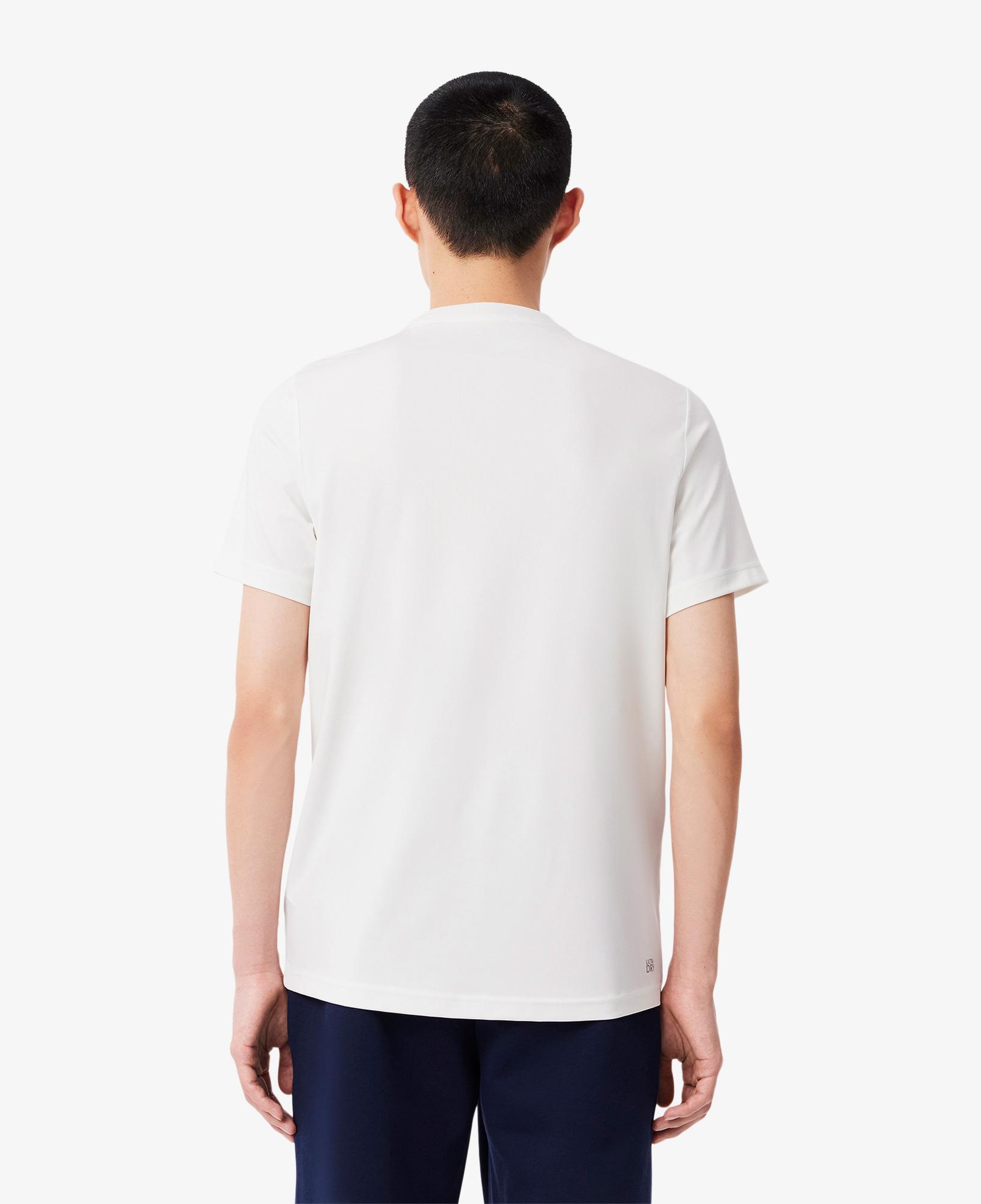 Lacoste Erkek Regular Fit Bisiklet Yaka Beyaz T-Shirt