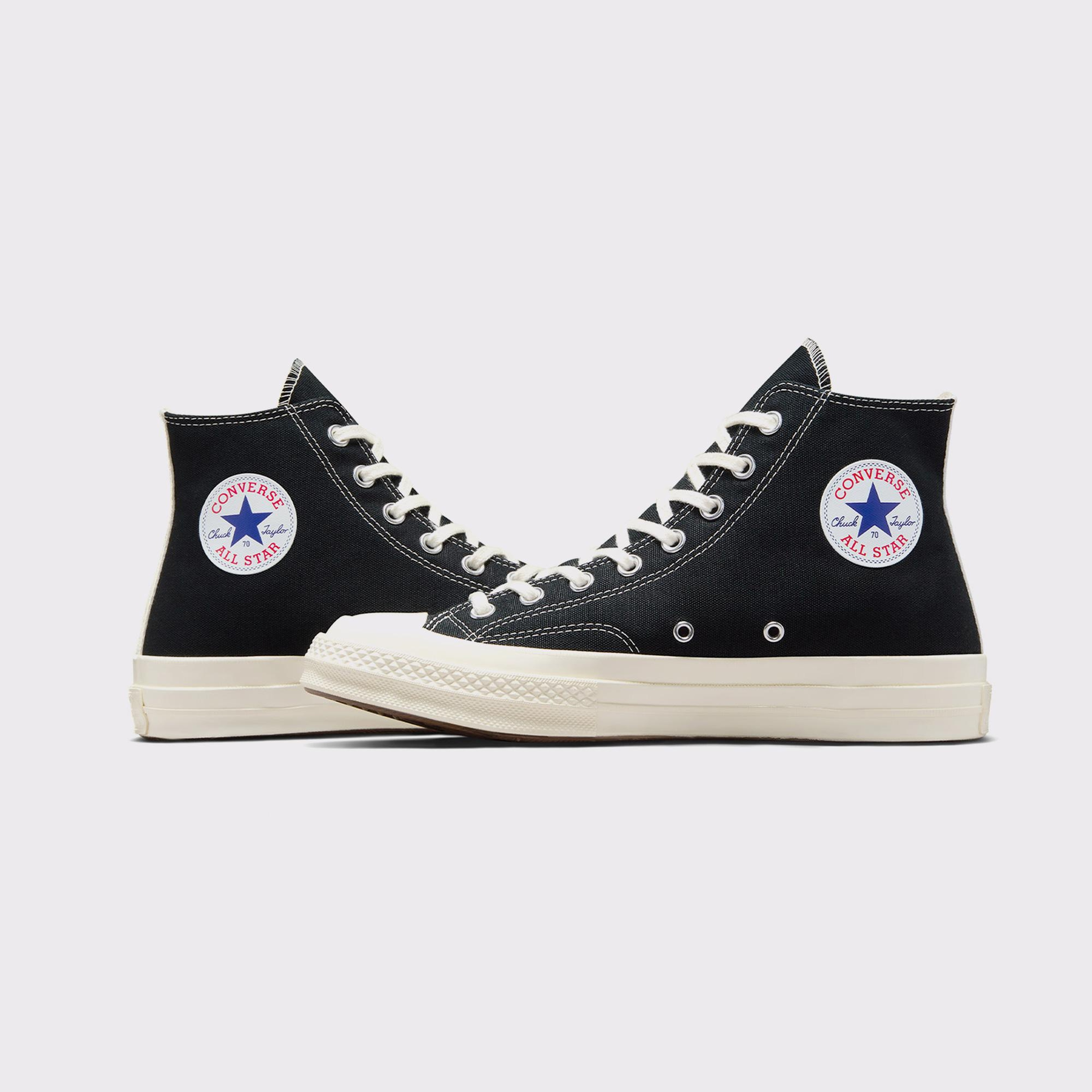 Converse X Comme Des Garçons Play Chuck 70 Unisex Siyah Sneaker