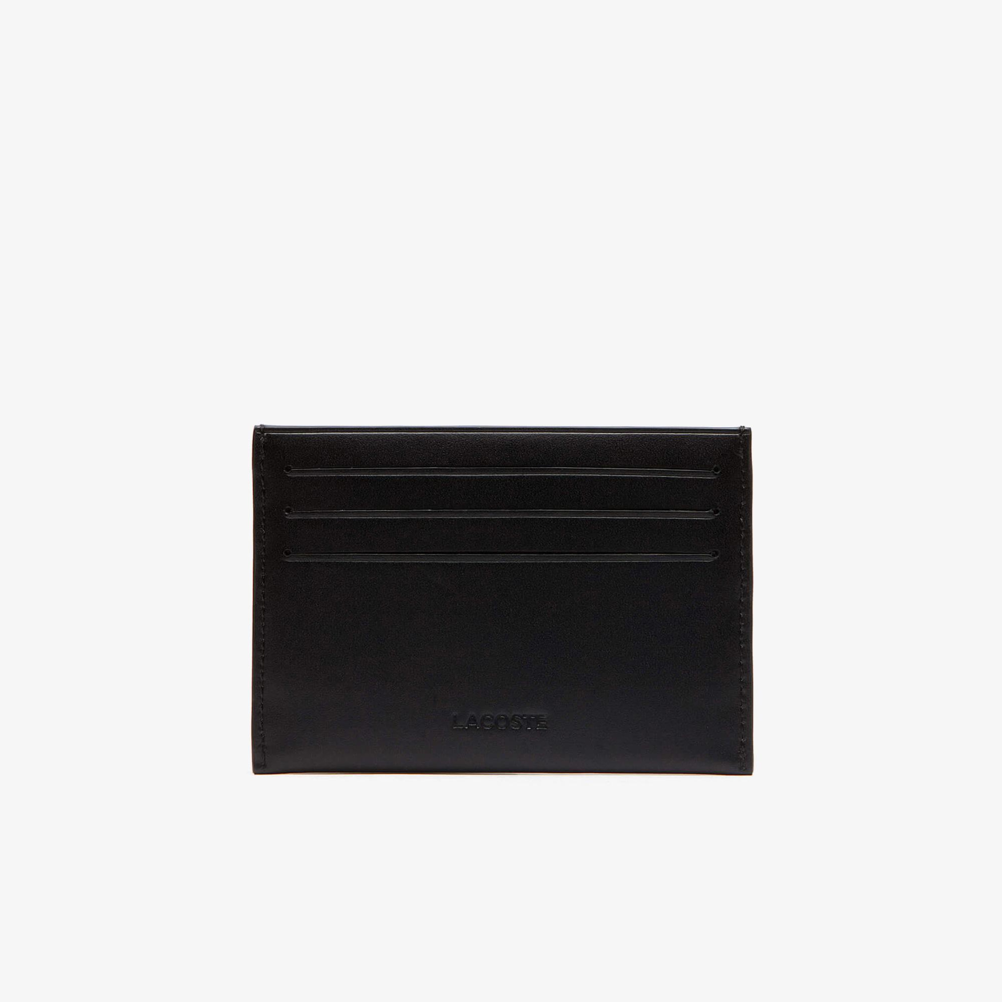 Lacoste FG Erkek Deri Siyah Kartlık