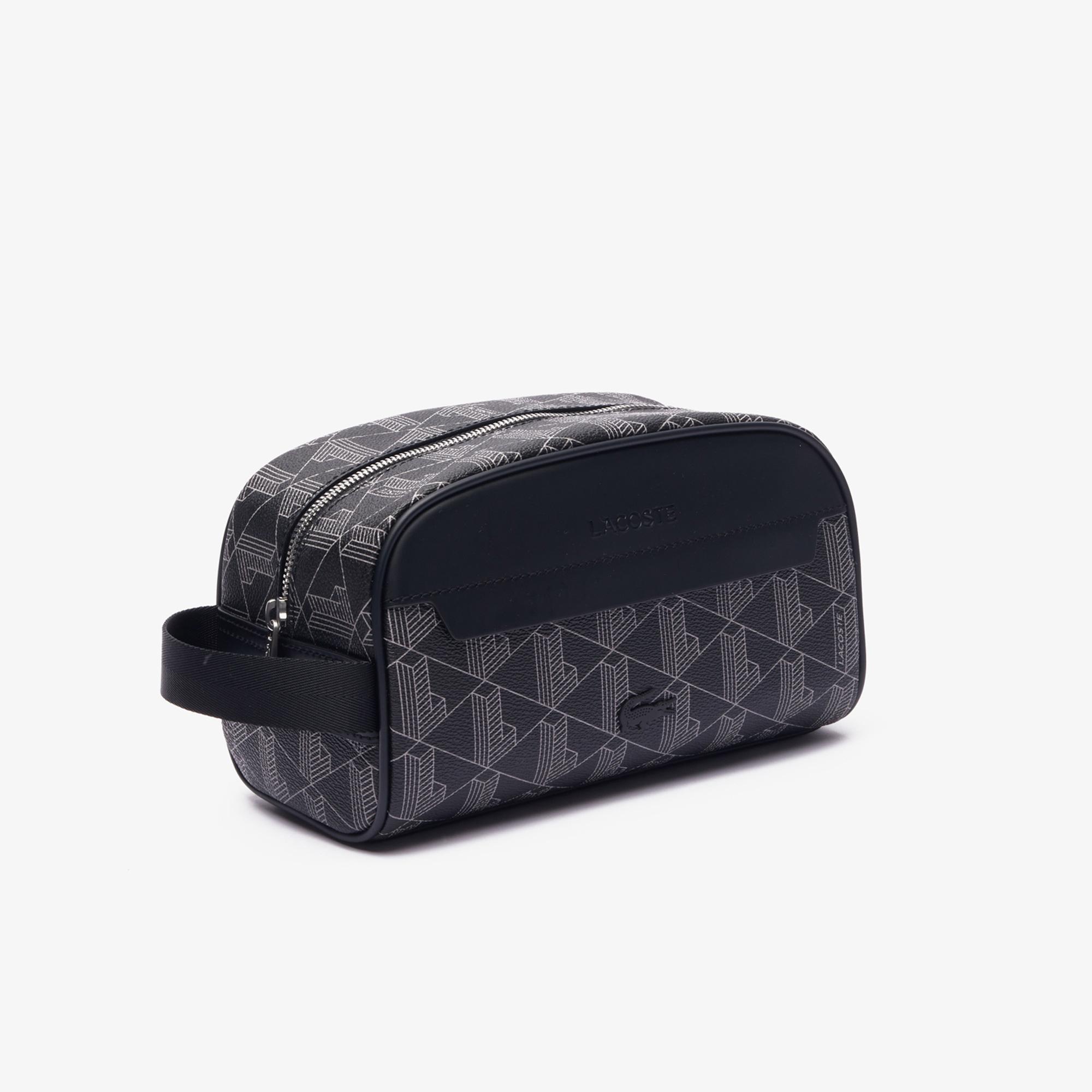 Lacoste Erkek Monogram Siyah Seyahat Çantası