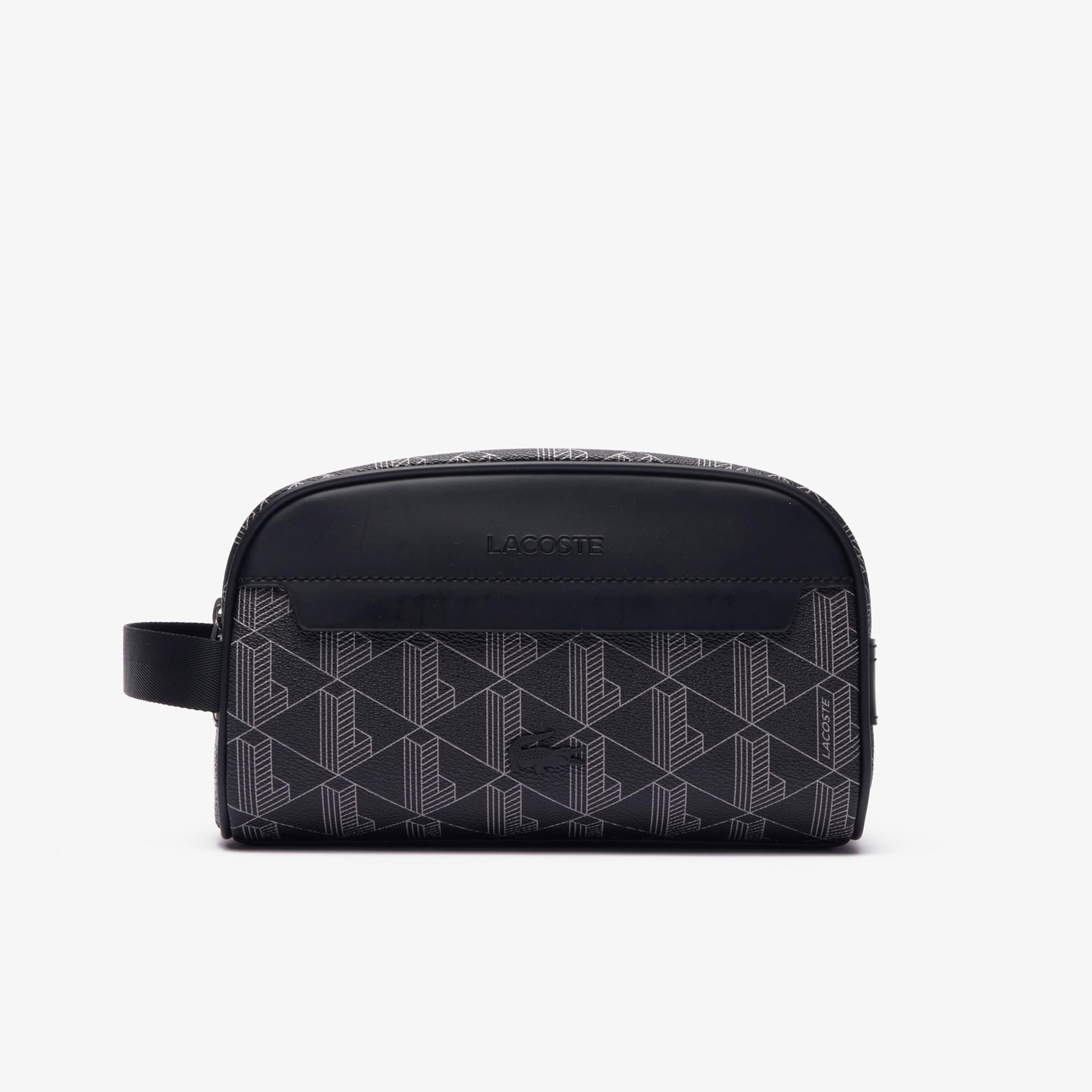 Lacoste Erkek Monogram Siyah Seyahat Çantası