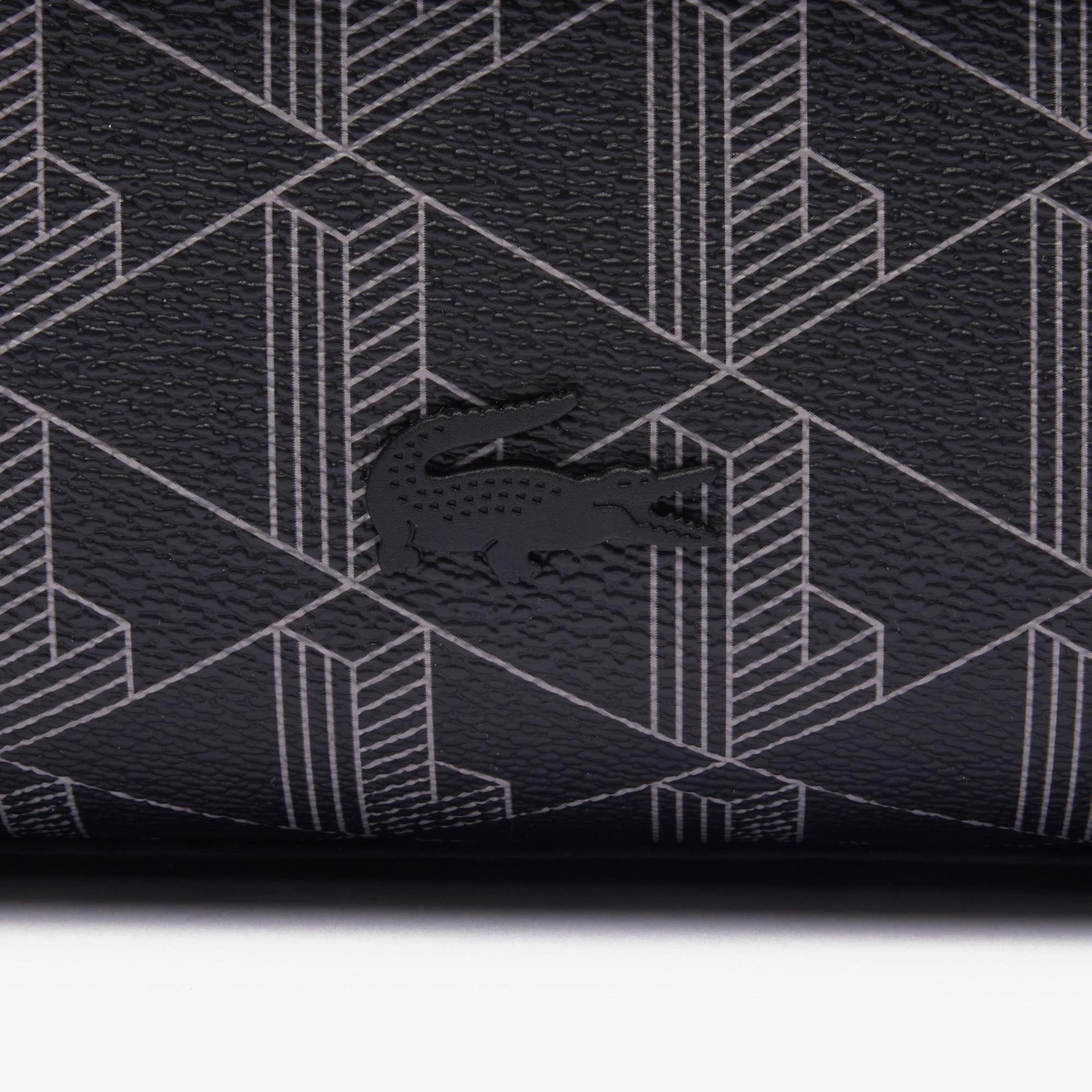 Lacoste Erkek Monogram Siyah Seyahat Çantası