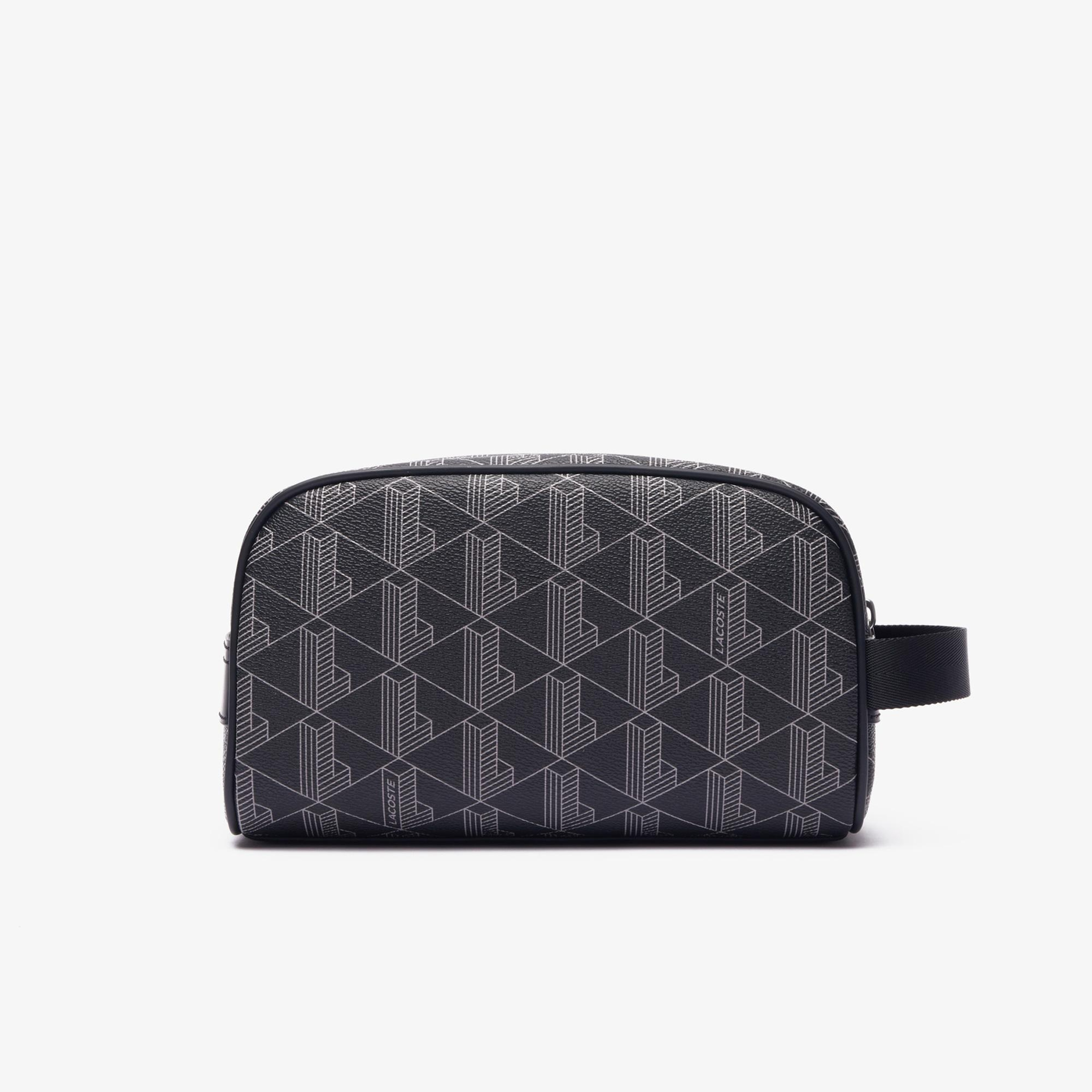 Lacoste Erkek Monogram Siyah Seyahat Çantası