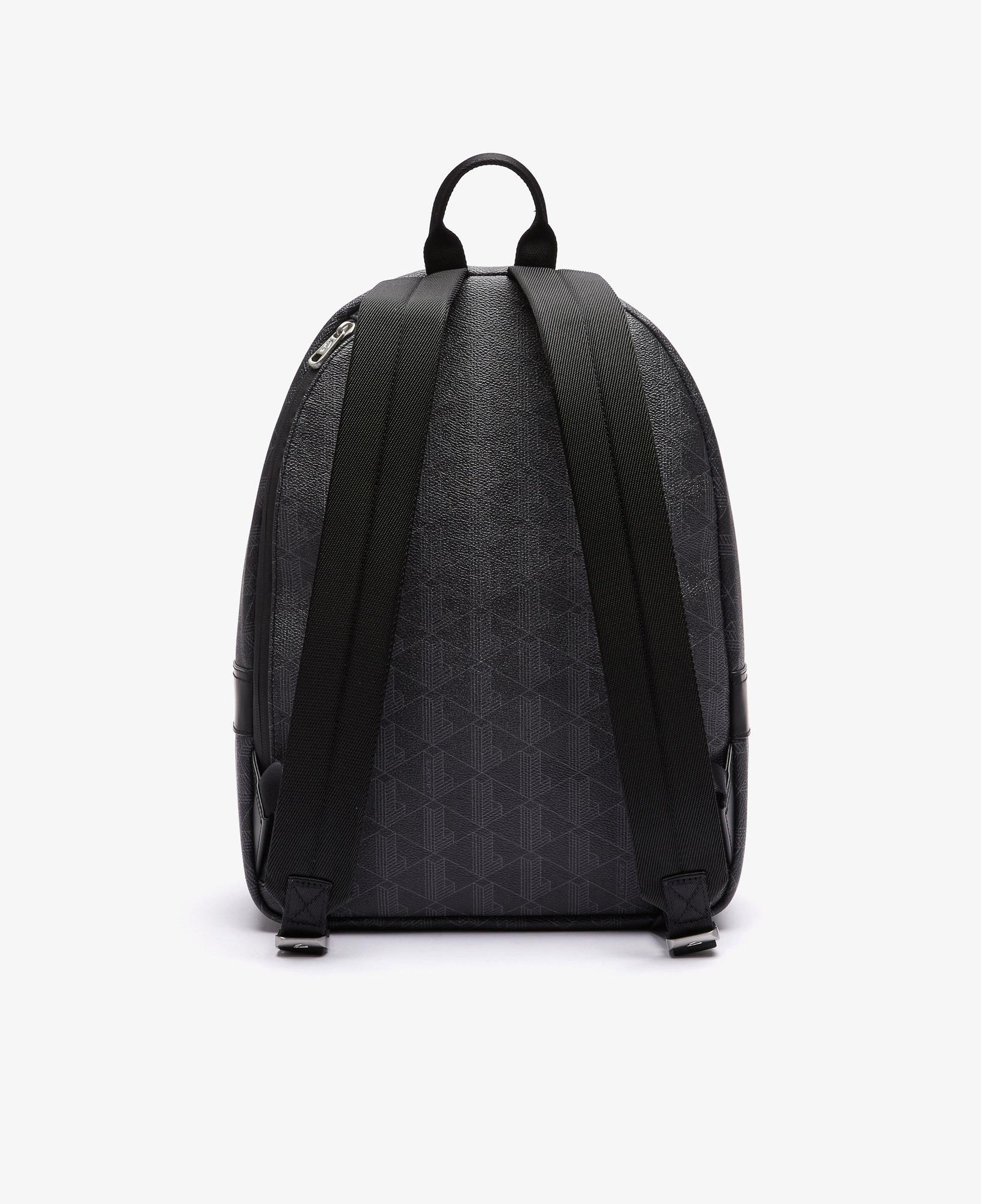 Lacoste The Blend Erkek Monogram Siyah Sırt Çantası
