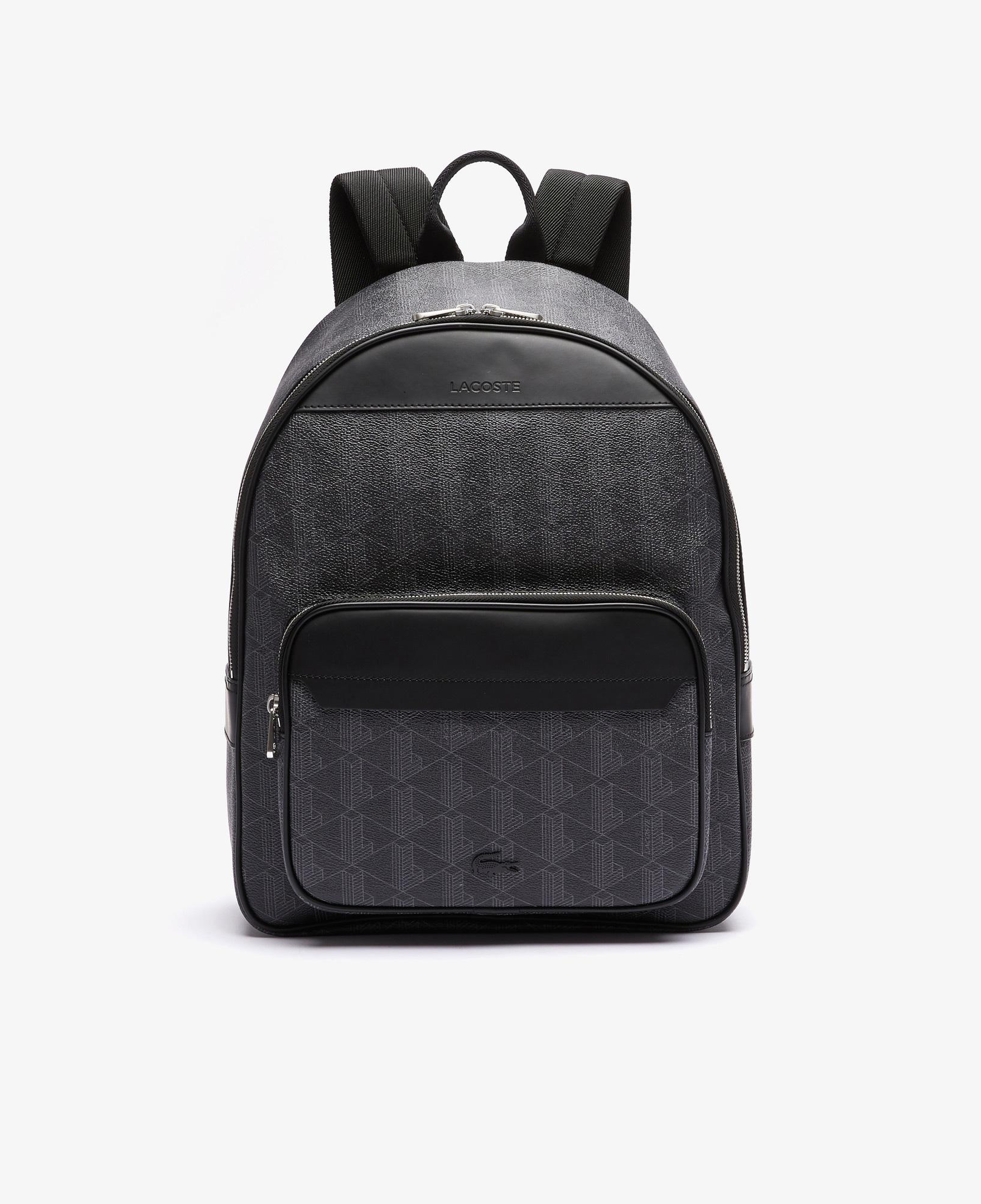 Lacoste The Blend Erkek Monogram Siyah Sırt Çantası