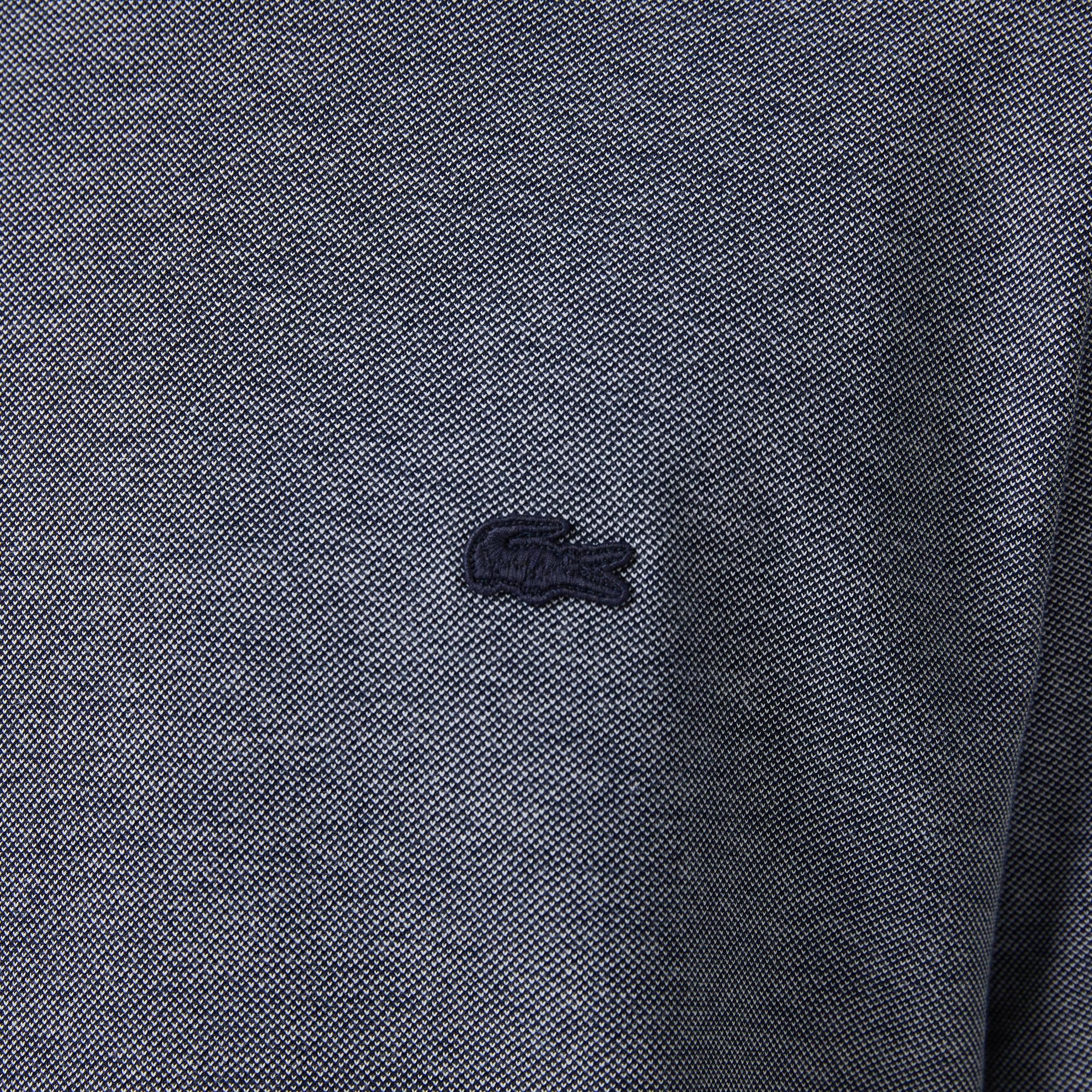 Lacoste Erkek Regular Fit Bisiklet Yaka Lacivert T-Shirt