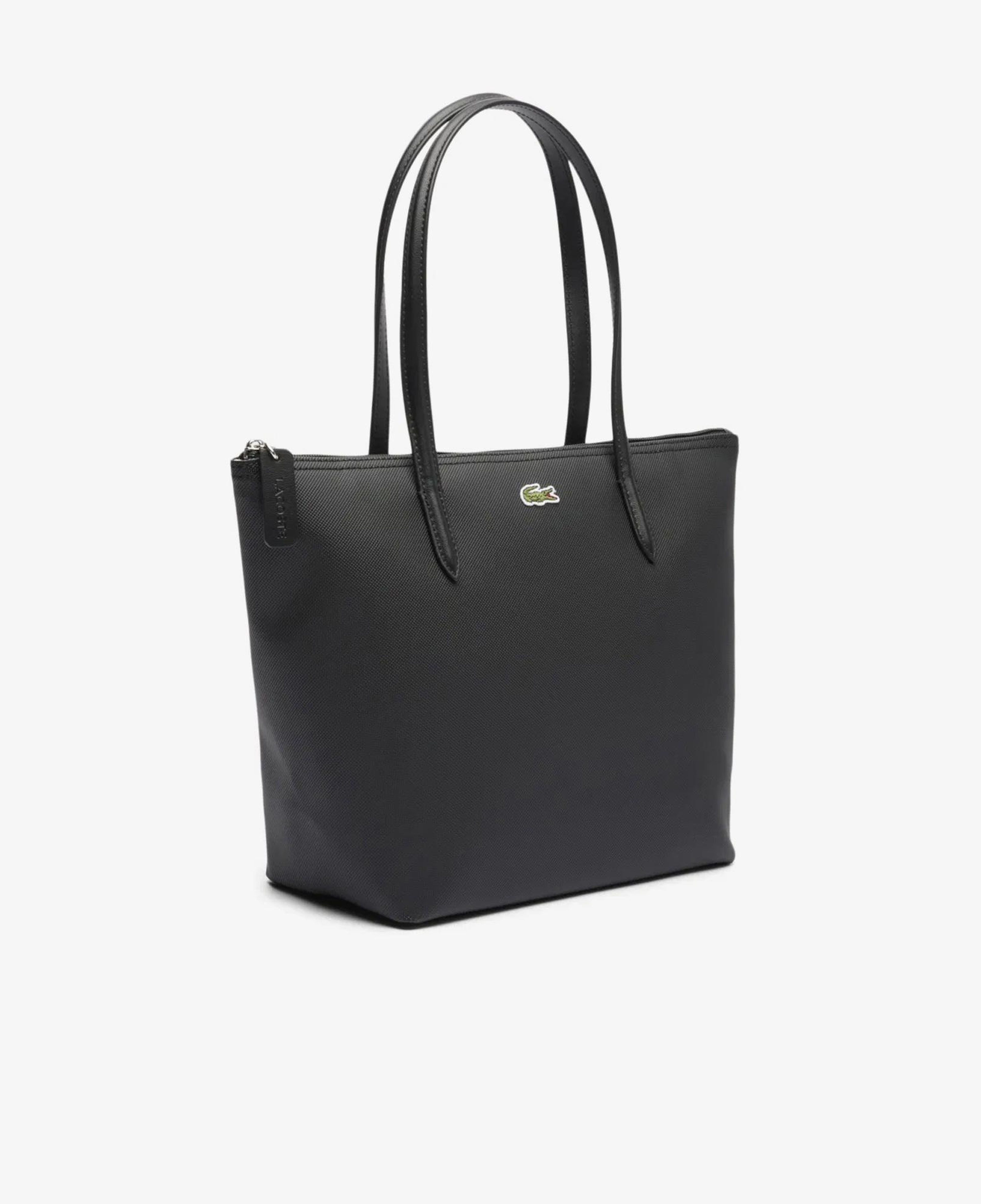 Lacoste Small L.12.12 Kadın Siyah Omuz Çantası