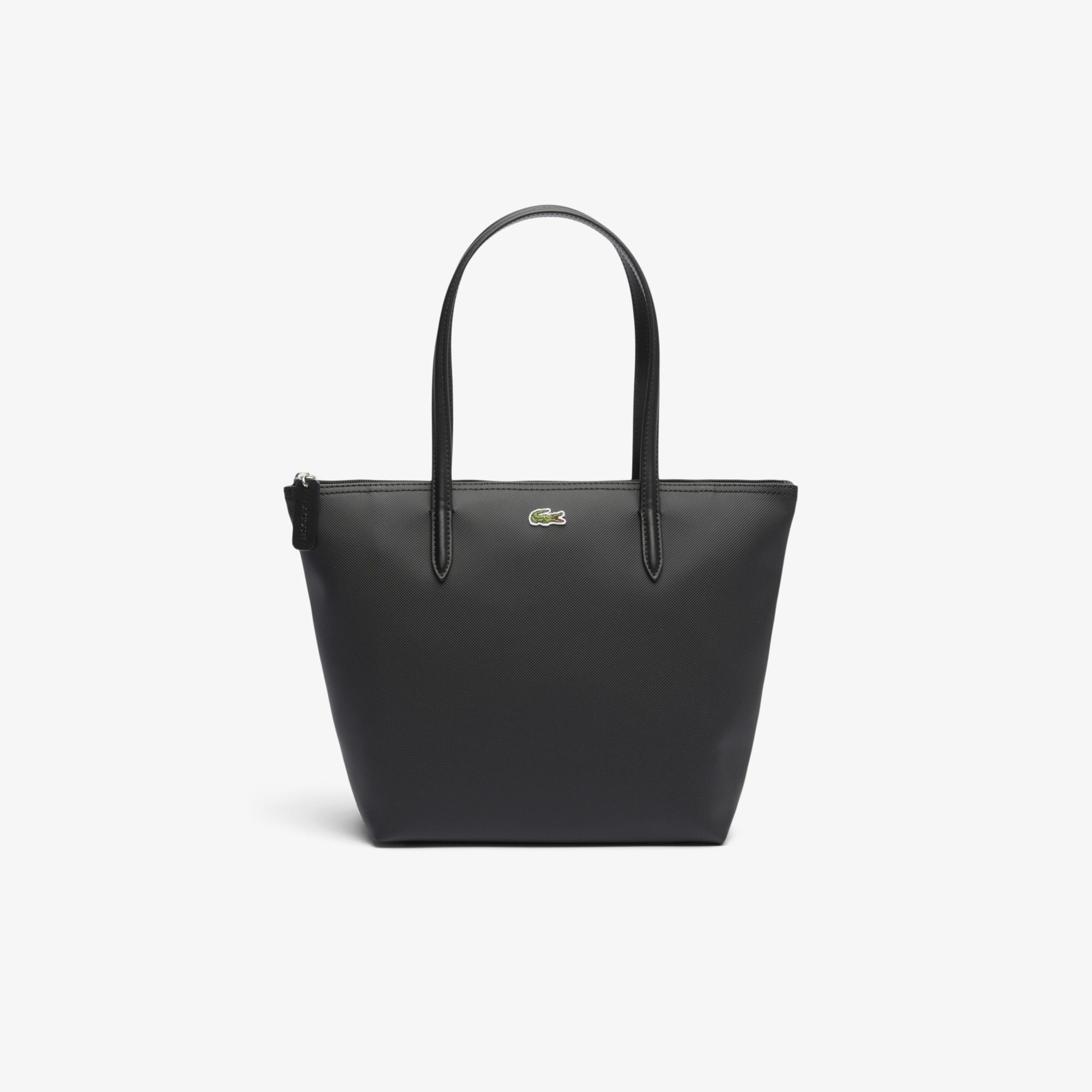 Lacoste Small L.12.12 Kadın Siyah Omuz Çantası
