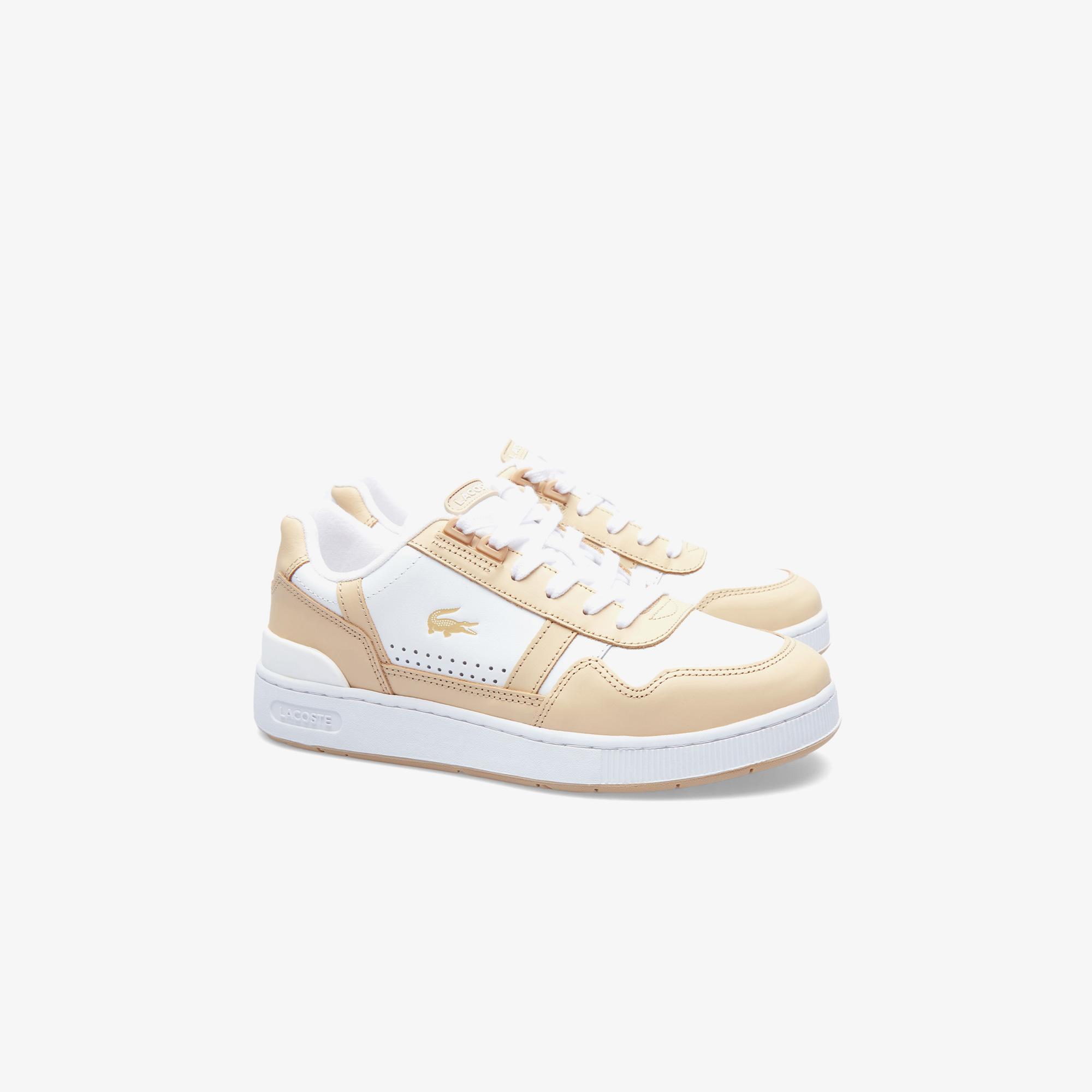 Lacoste T-Clip Kadın Beyaz Sneaker