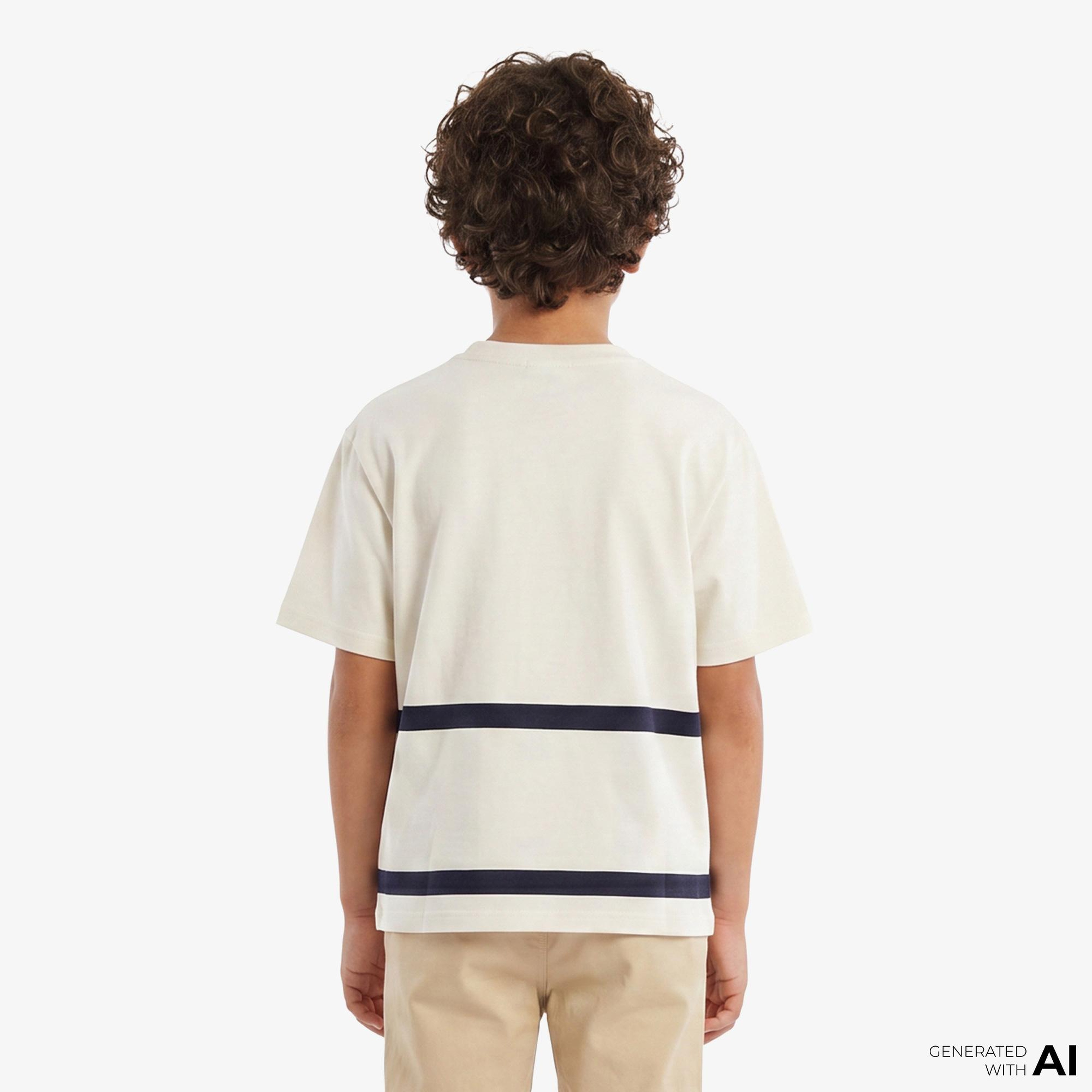 Calvin Klein Varsity Çocuk Sarı T-Shirt