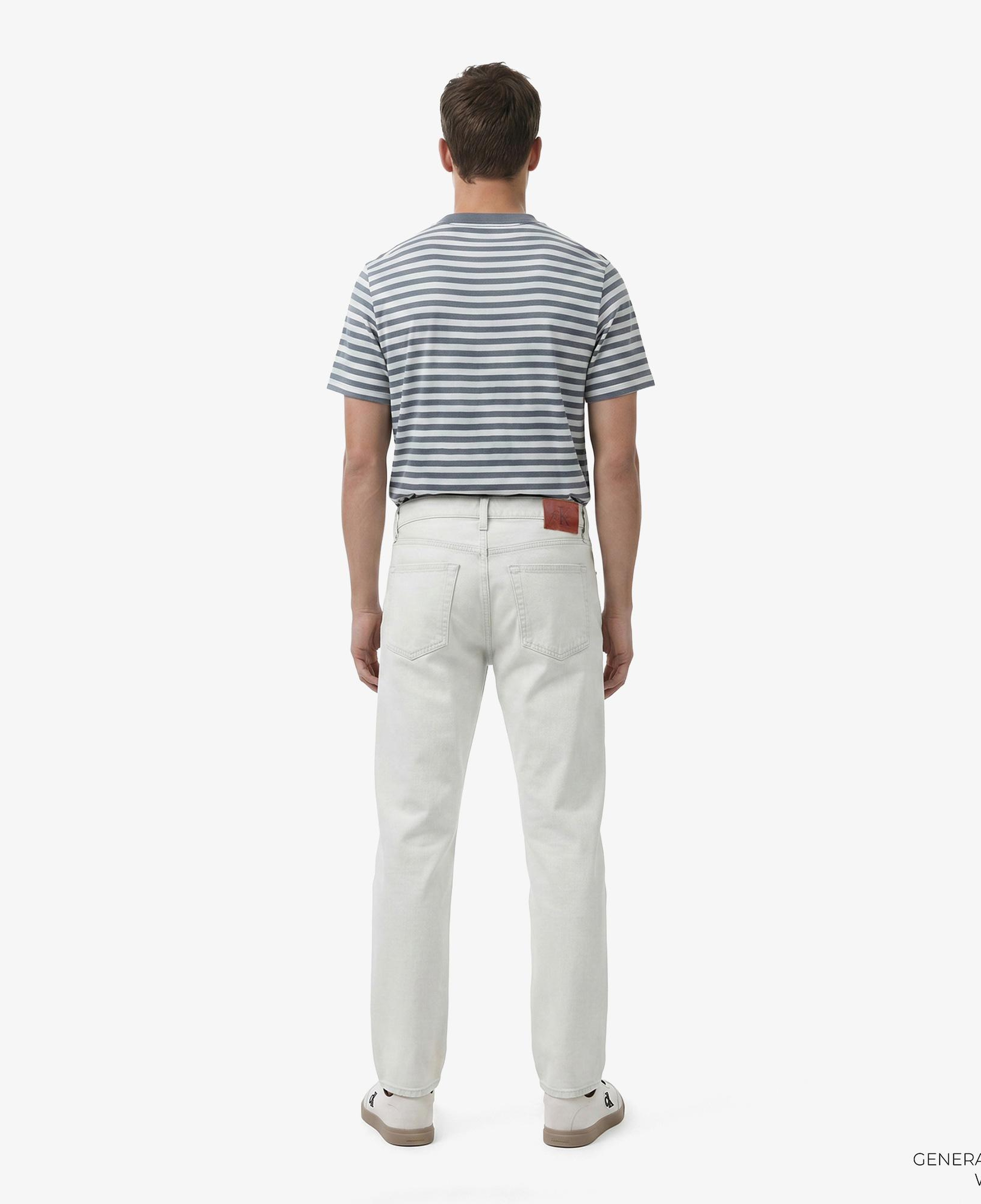 Calvin Klein Baggy Bleachout 205 Erkek Mavi Jean