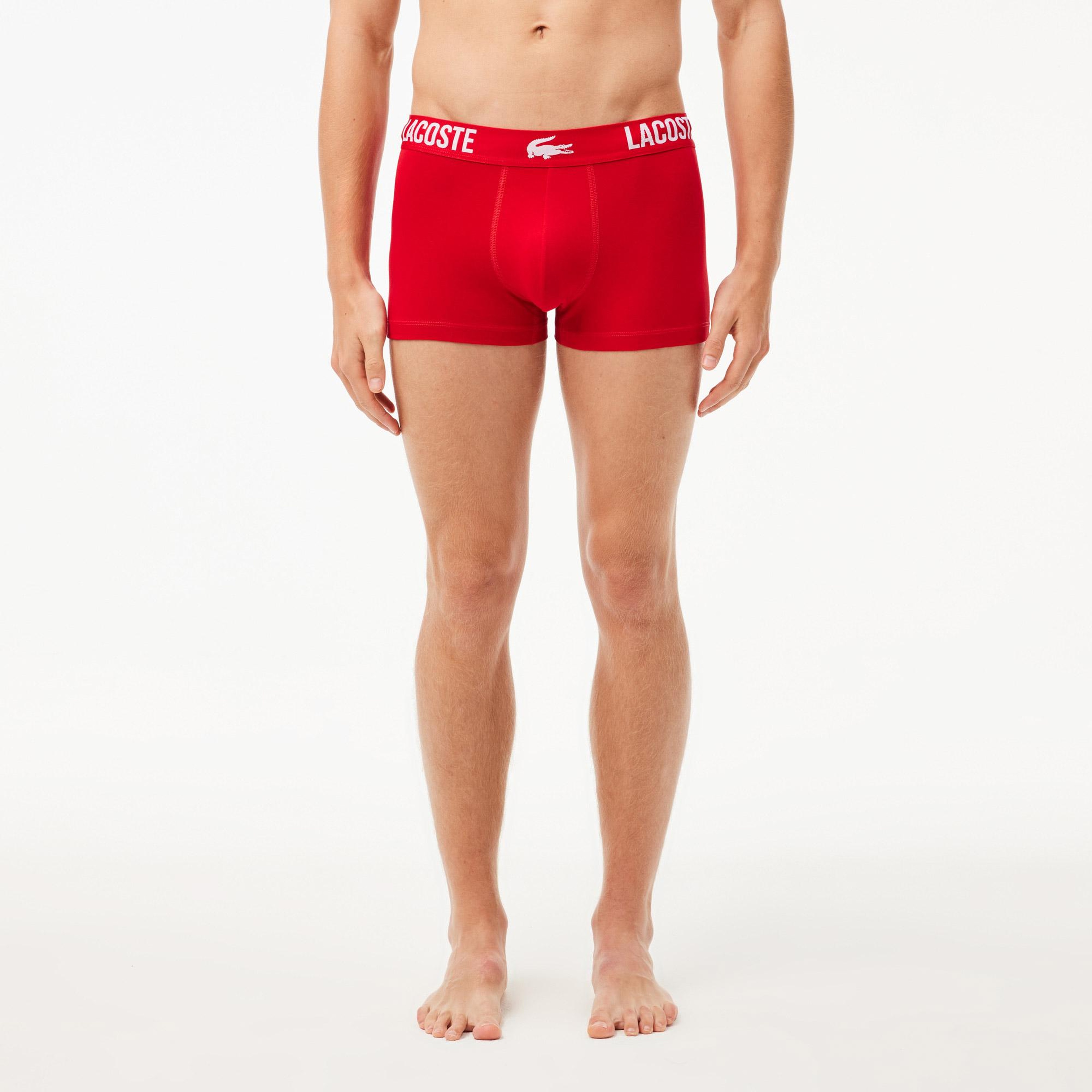 Erkek 3'lü Renkli Boxer