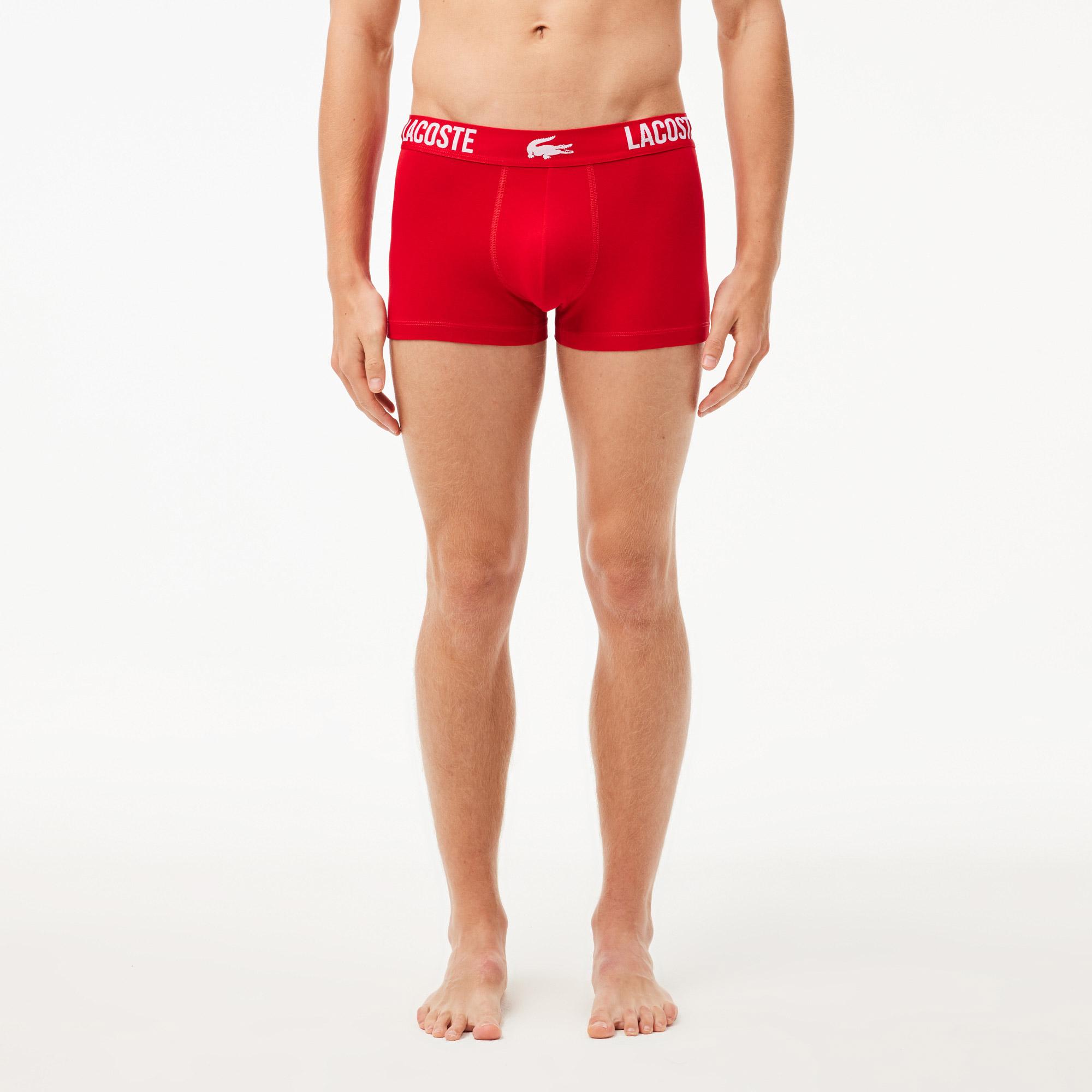 Erkek 3'lü Renkli Boxer