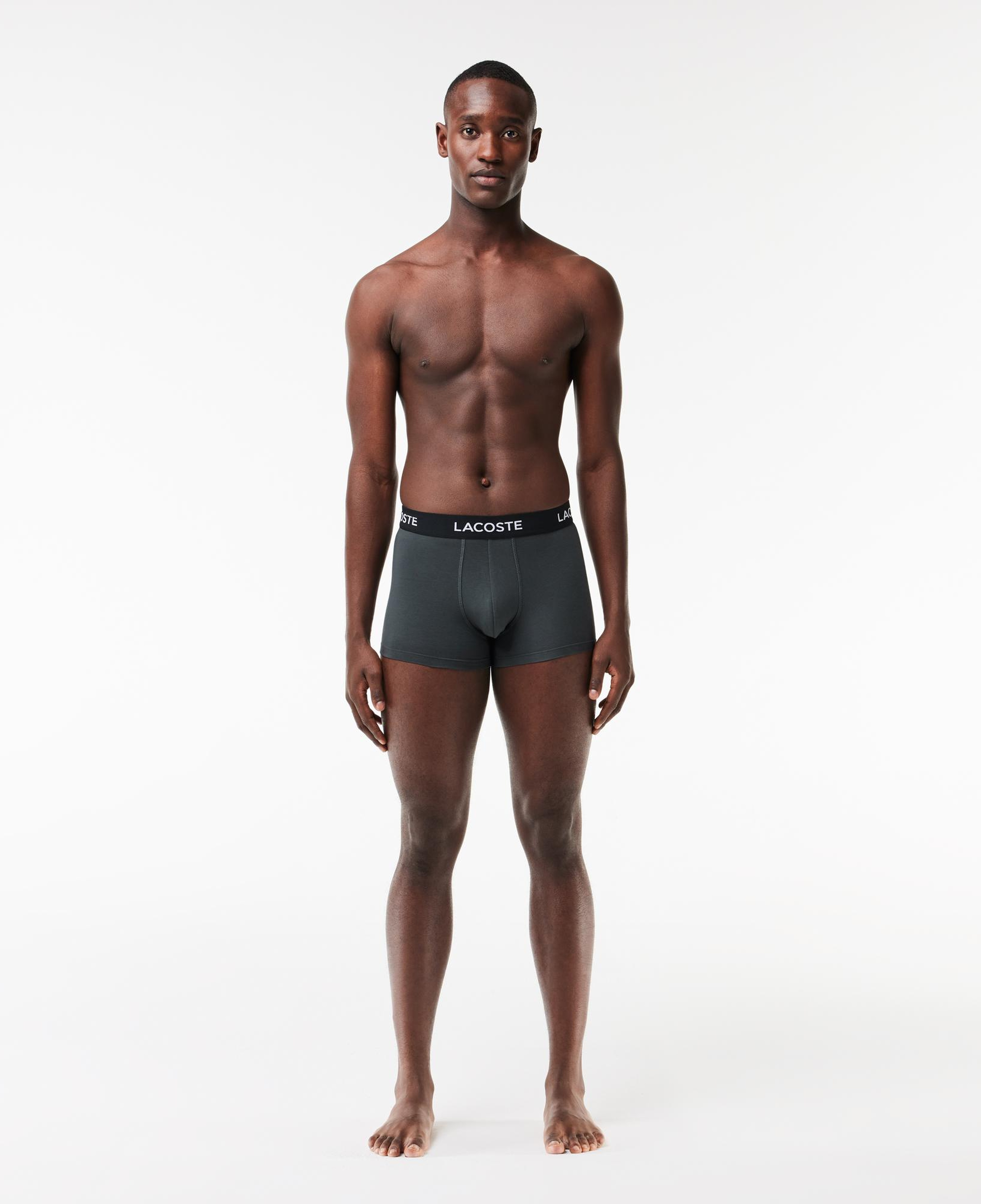 Lacoste Core Erkek 5'li Koyu Gri Boxer