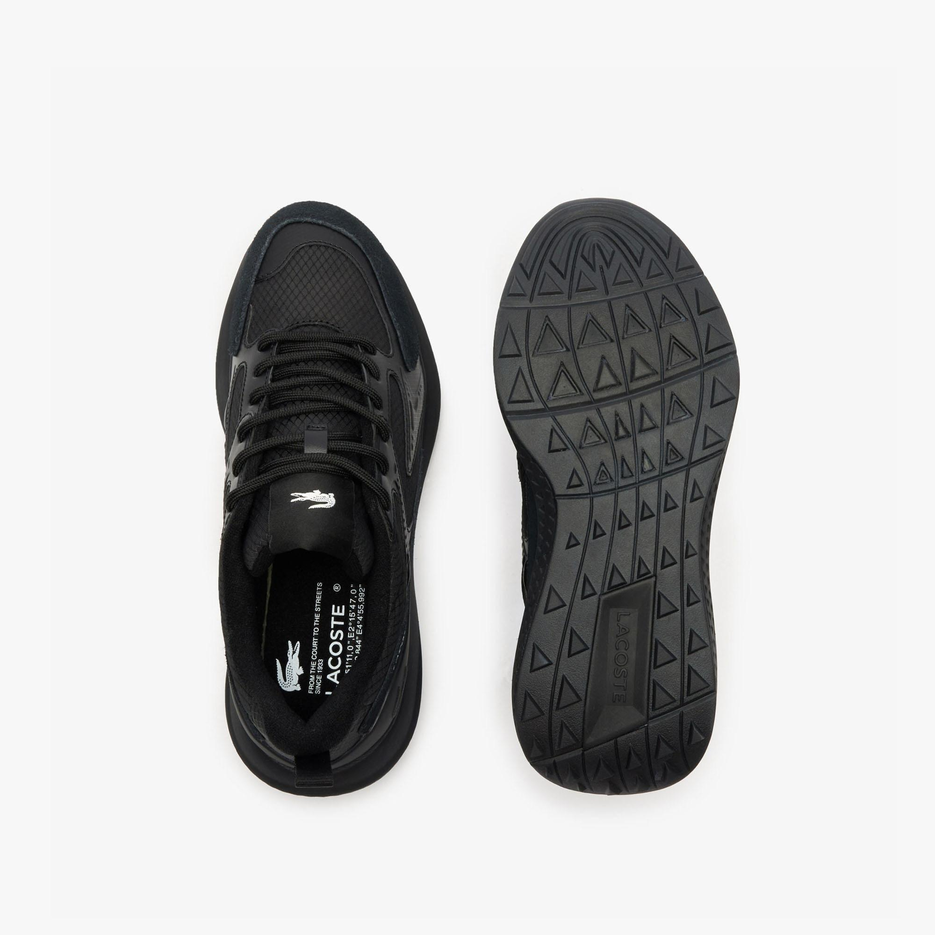 Lacoste L003 Evo Erkek Siyah Sneaker