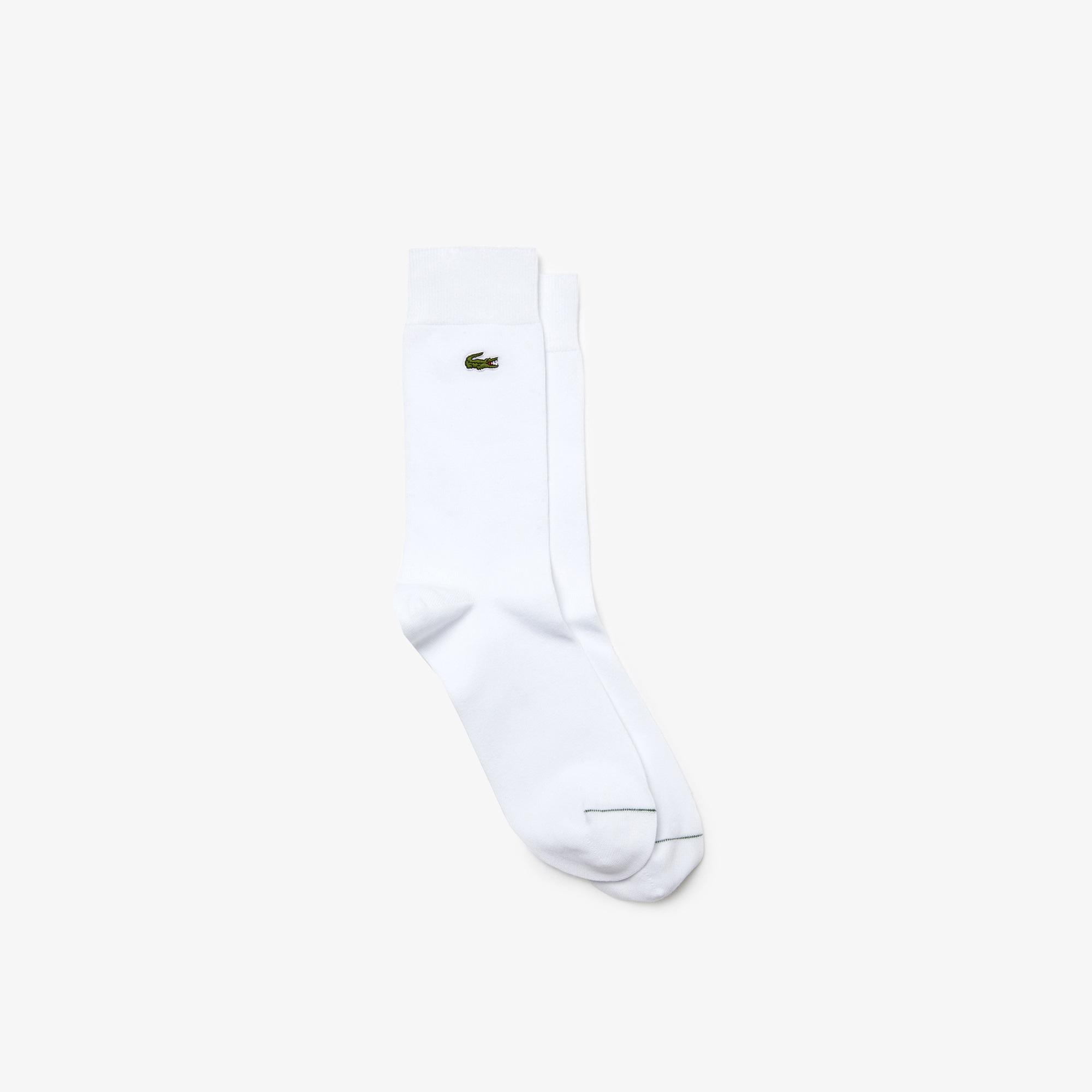 Unisex Beyaz Çorap