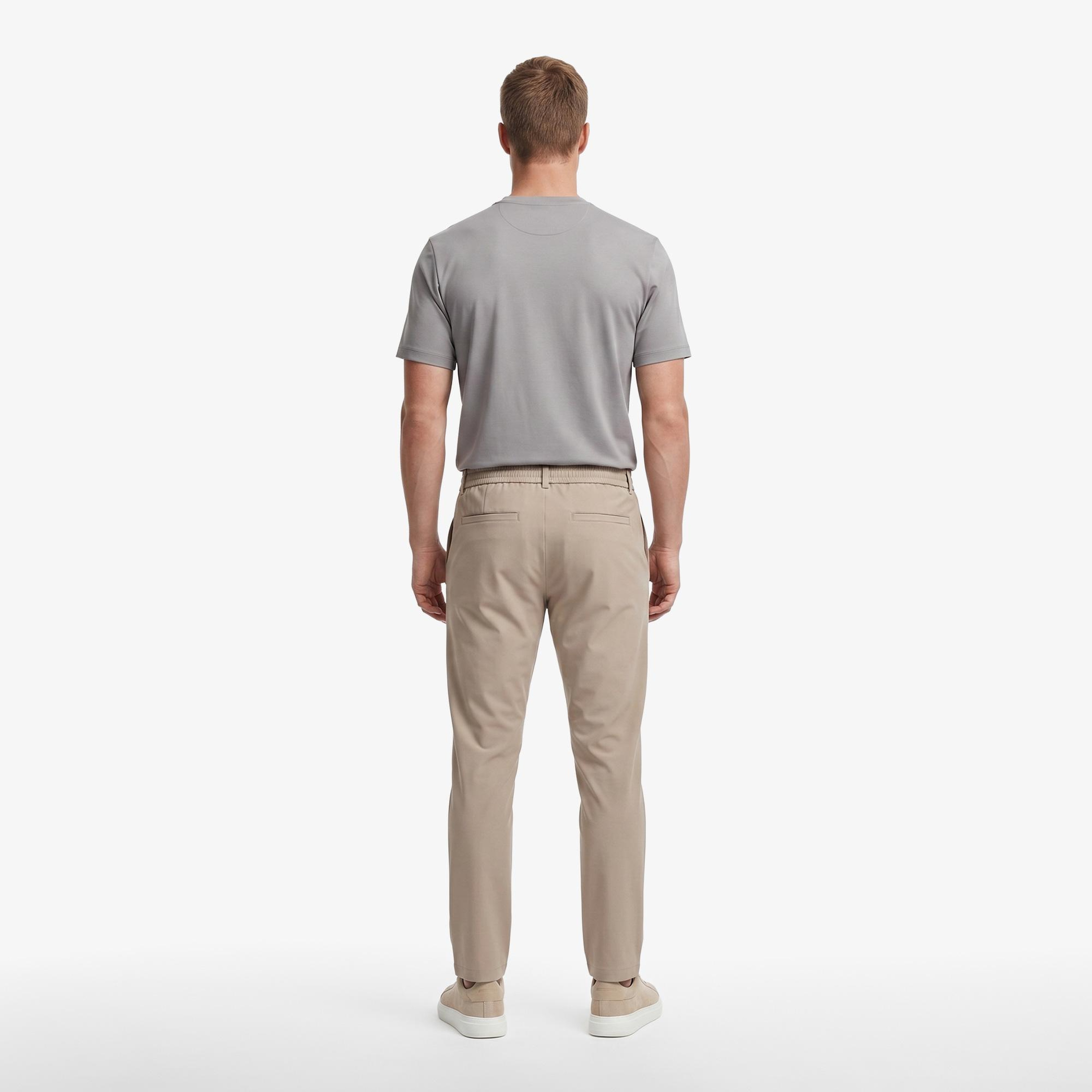 Nautica Erkek Bej Slim Fit Su İtici Pantolon
