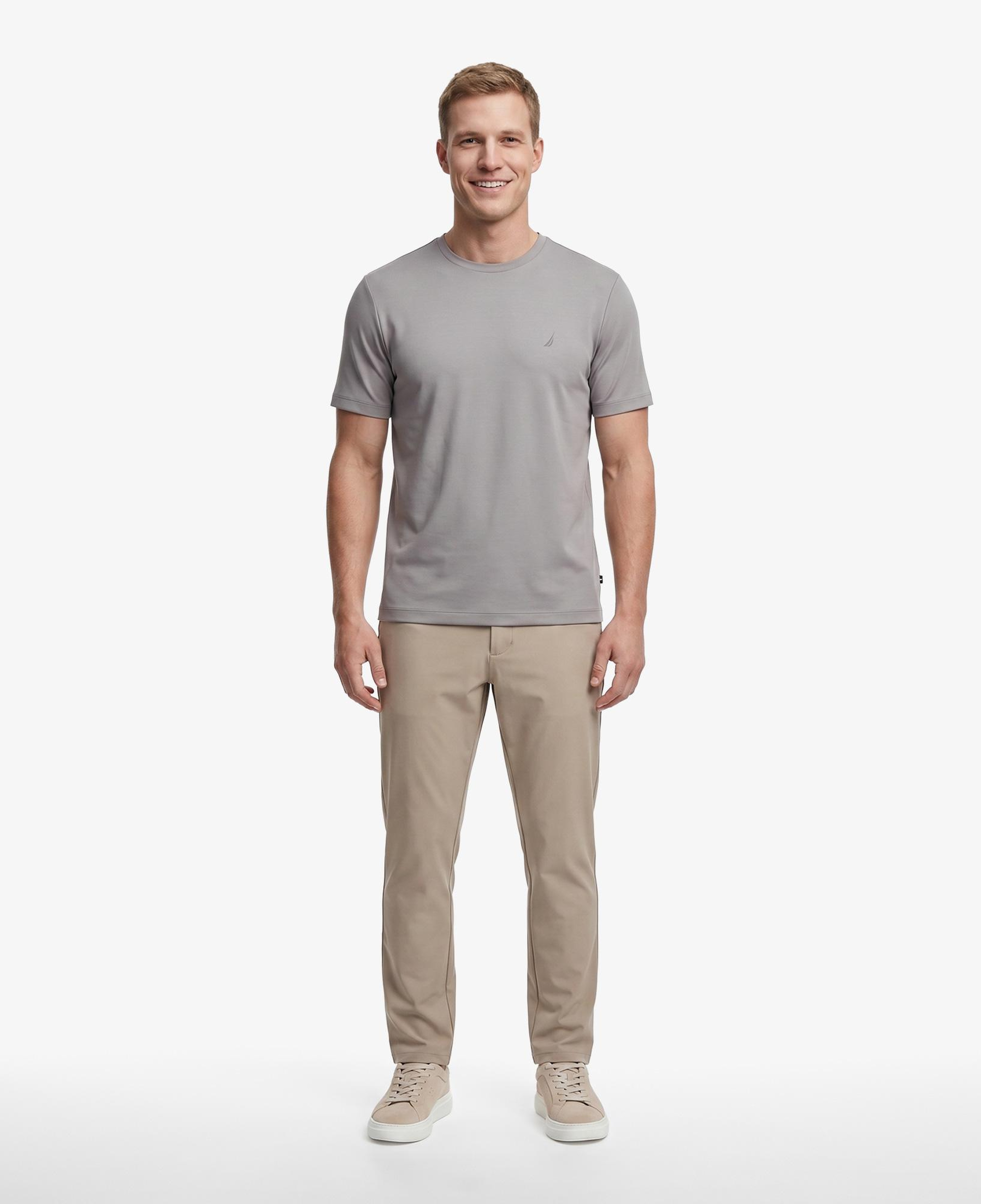 Nautica Erkek Bej Slim Fit Su İtici Pantolon