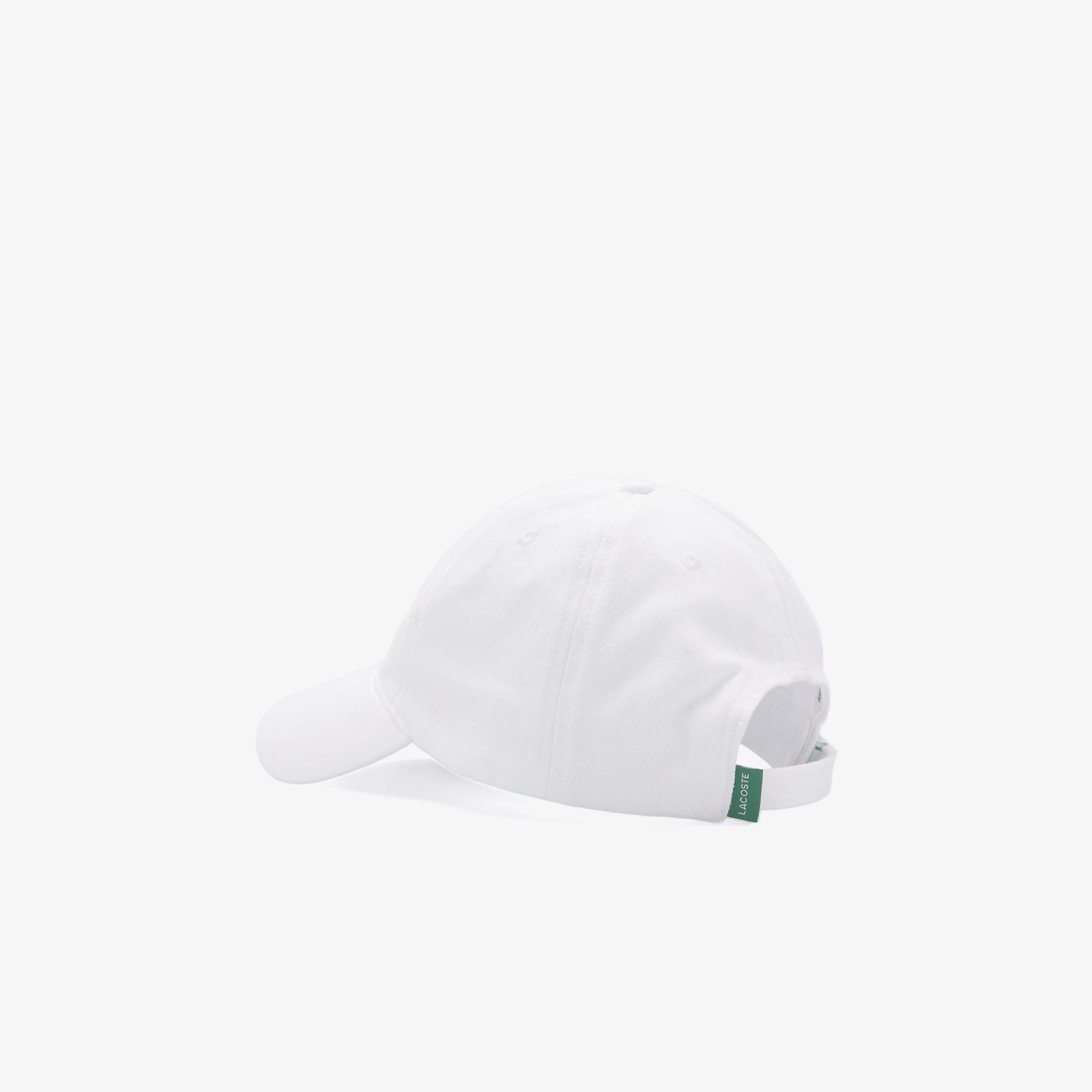Lacoste Unisex Beyaz Şapka