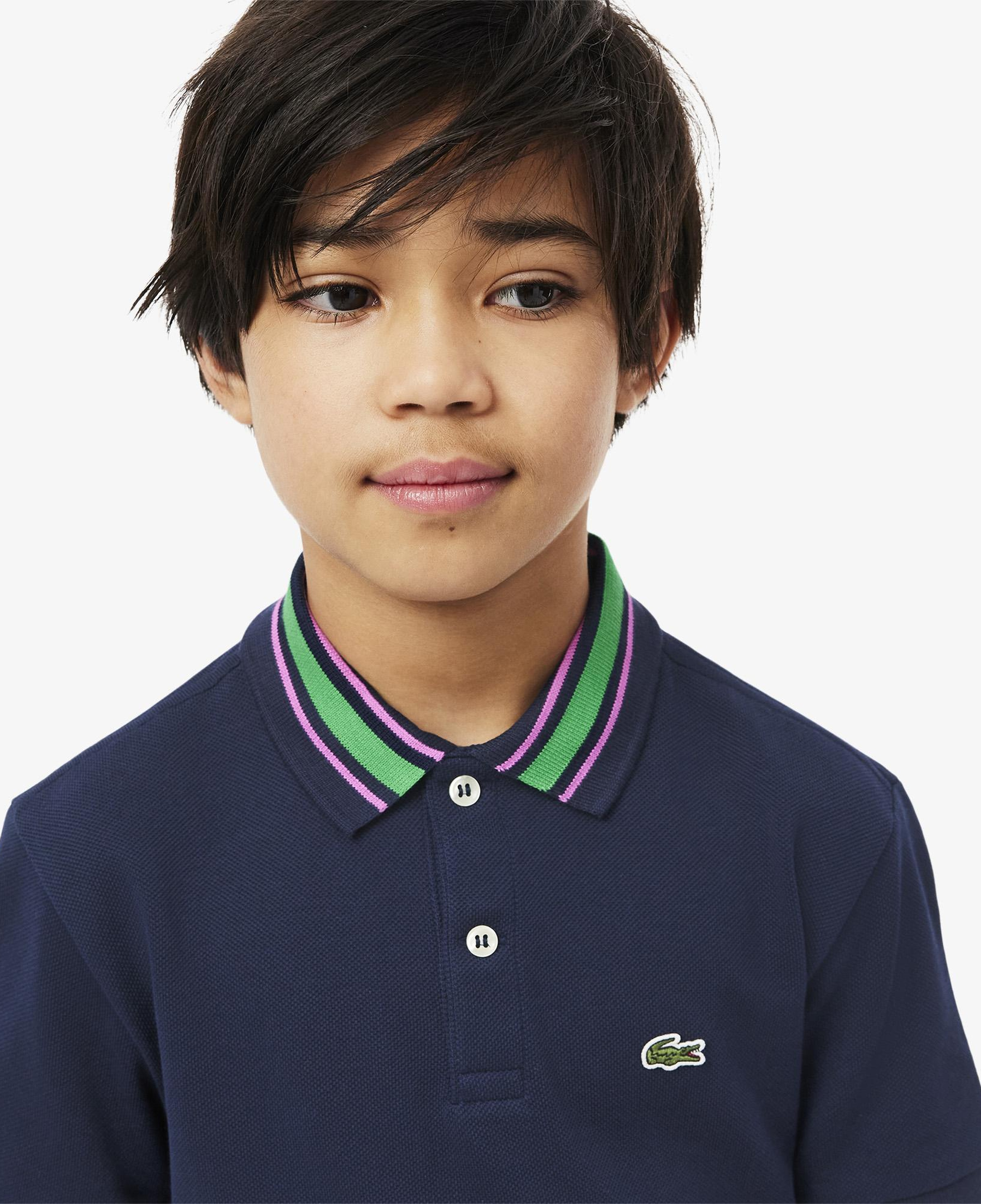 Lacoste Çocuk Lacivert Polo