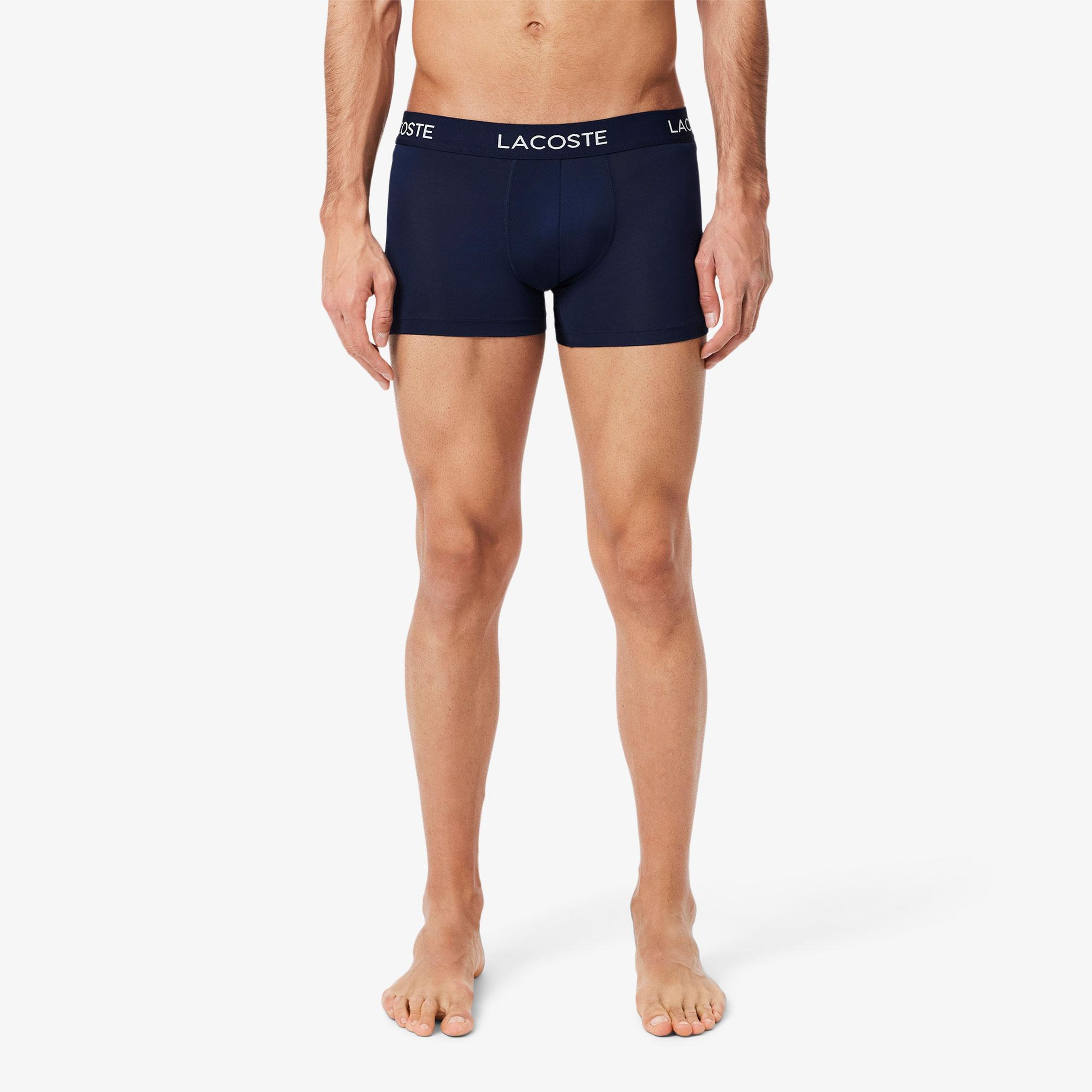Lacoste Erkek 3'lü Renkli Boxer
