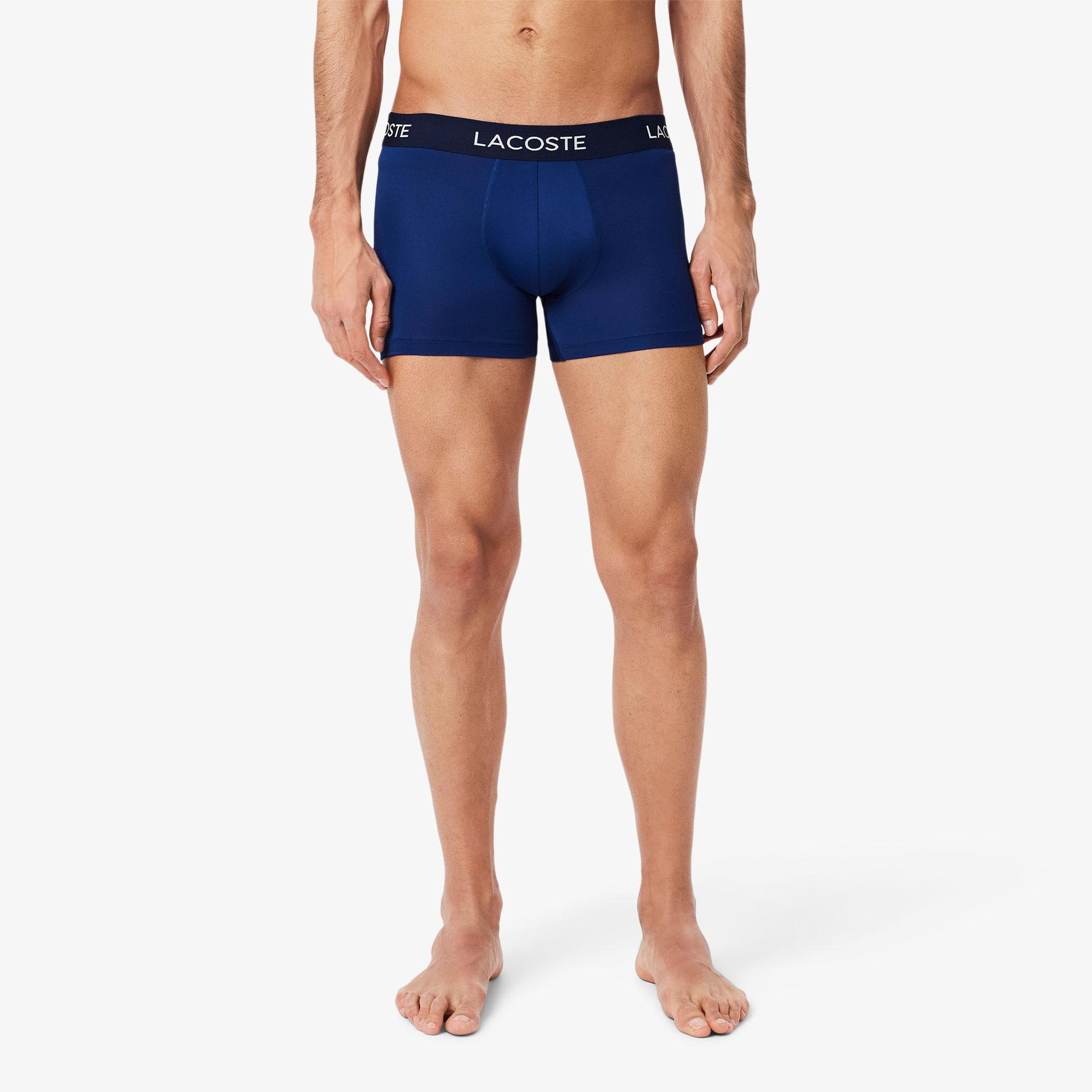 Lacoste Erkek 3'lü Renkli Boxer