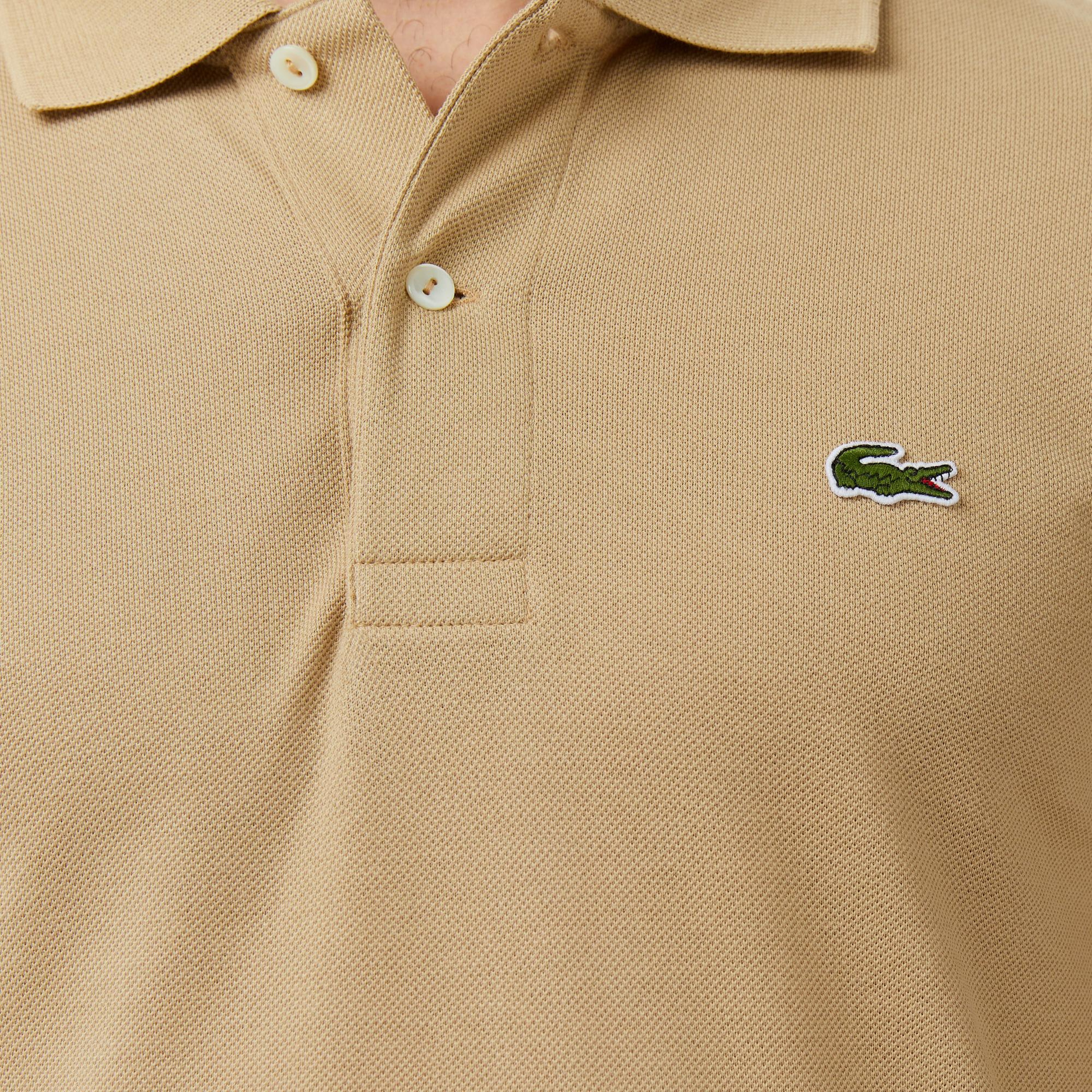 Lacoste L.12.12 Erkek Classic Fit Kahverengi Polo